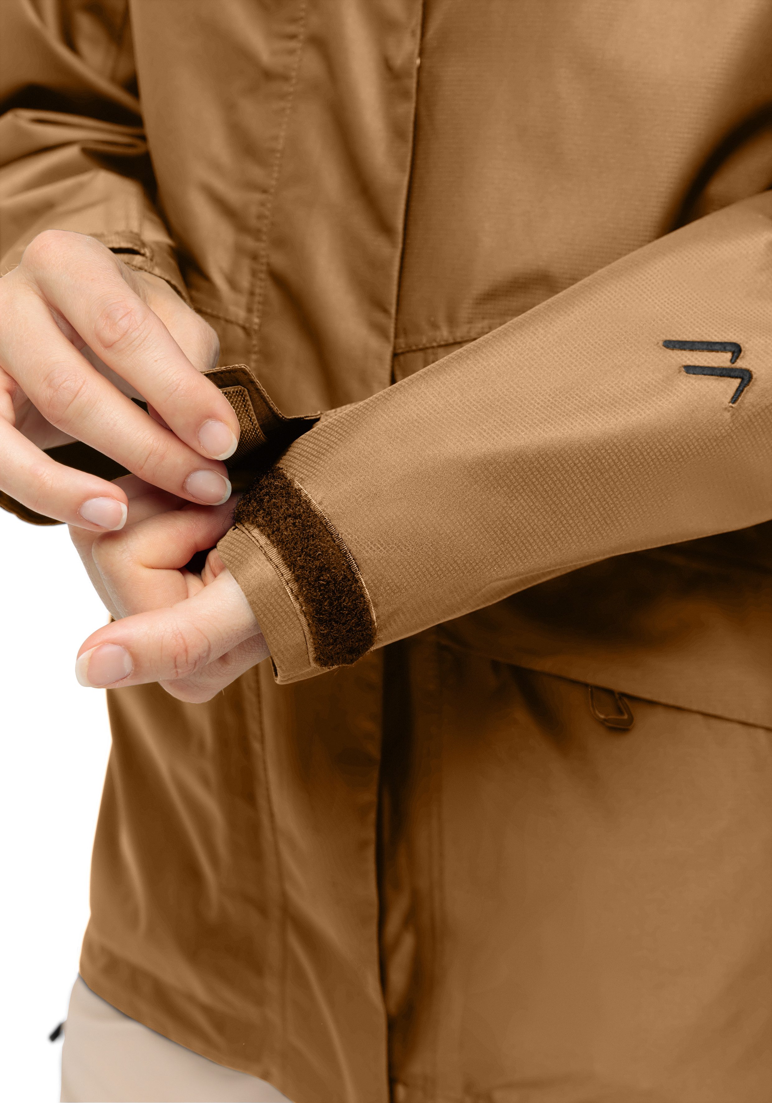 Maier Sports Allwetterjacke Da-Jacke mTEX Brocken Long W für Sport, Outdoor und Freizeit, wasserdicht, winddicht