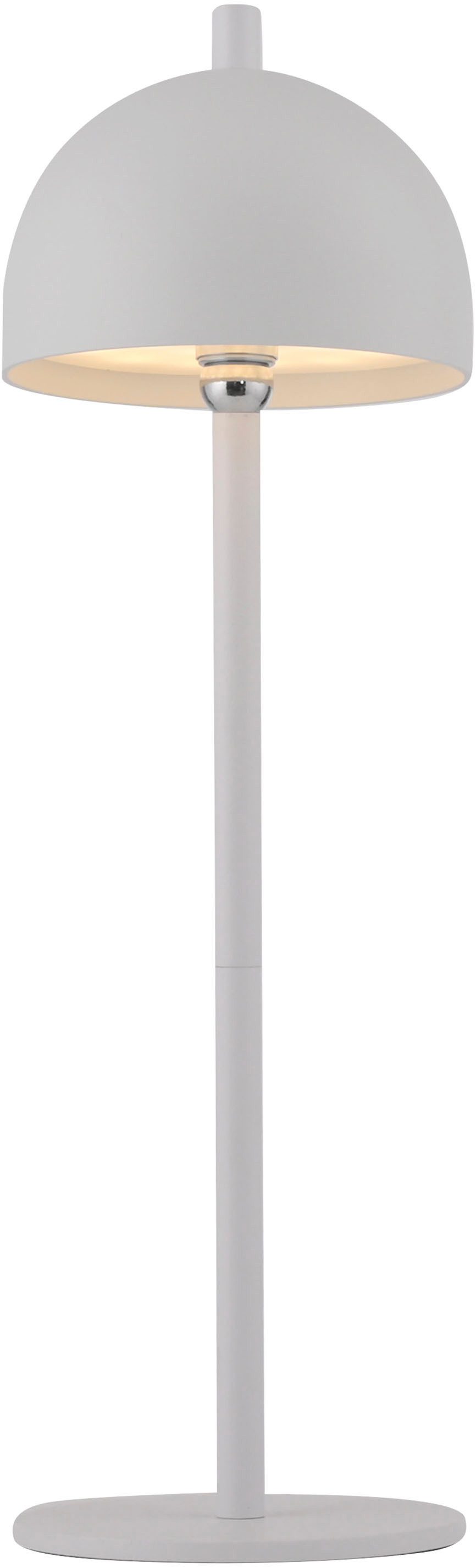 SCHÖNER WOHNEN-Kollektion LED Tischleuchte BELLIS, USB-Ladefunktion, LED fest integriert, Warmweiß, SCHÖNER WOHNEN Kollektion, Touchdimmer, Memoryfunktion, IP54, Akku