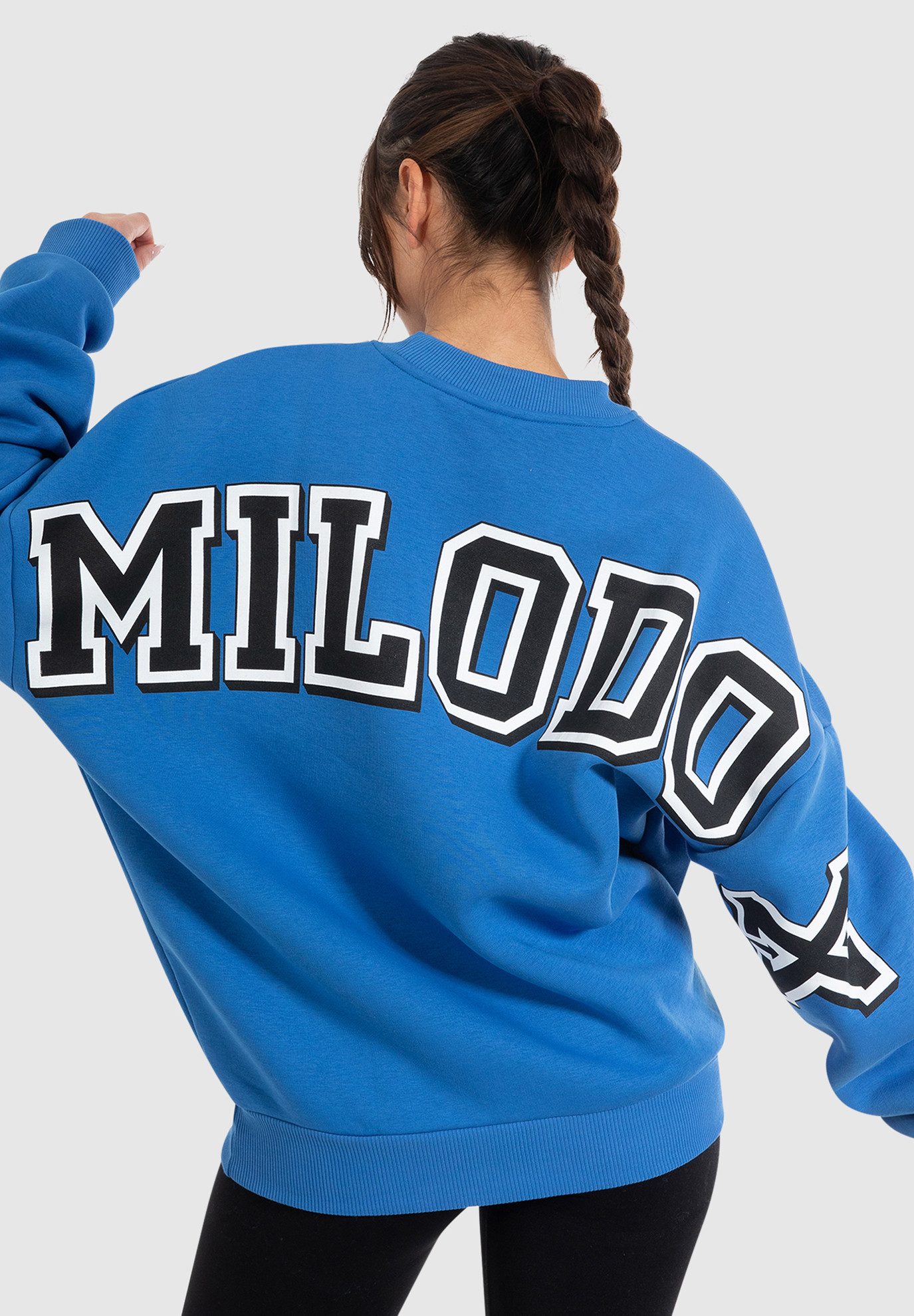Smilodox Sweatshirt Brail, Oversize Langarmshirt mit günstig online kaufen