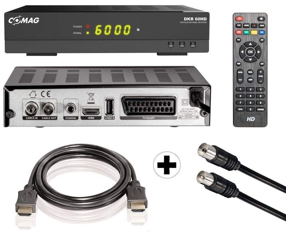 Comag Dkr 60 Hd Bedienungsanleitung Comag »COMAG DKR 60 HD digitaler Full HD Kabel-Receiver« Kabel-Receiver