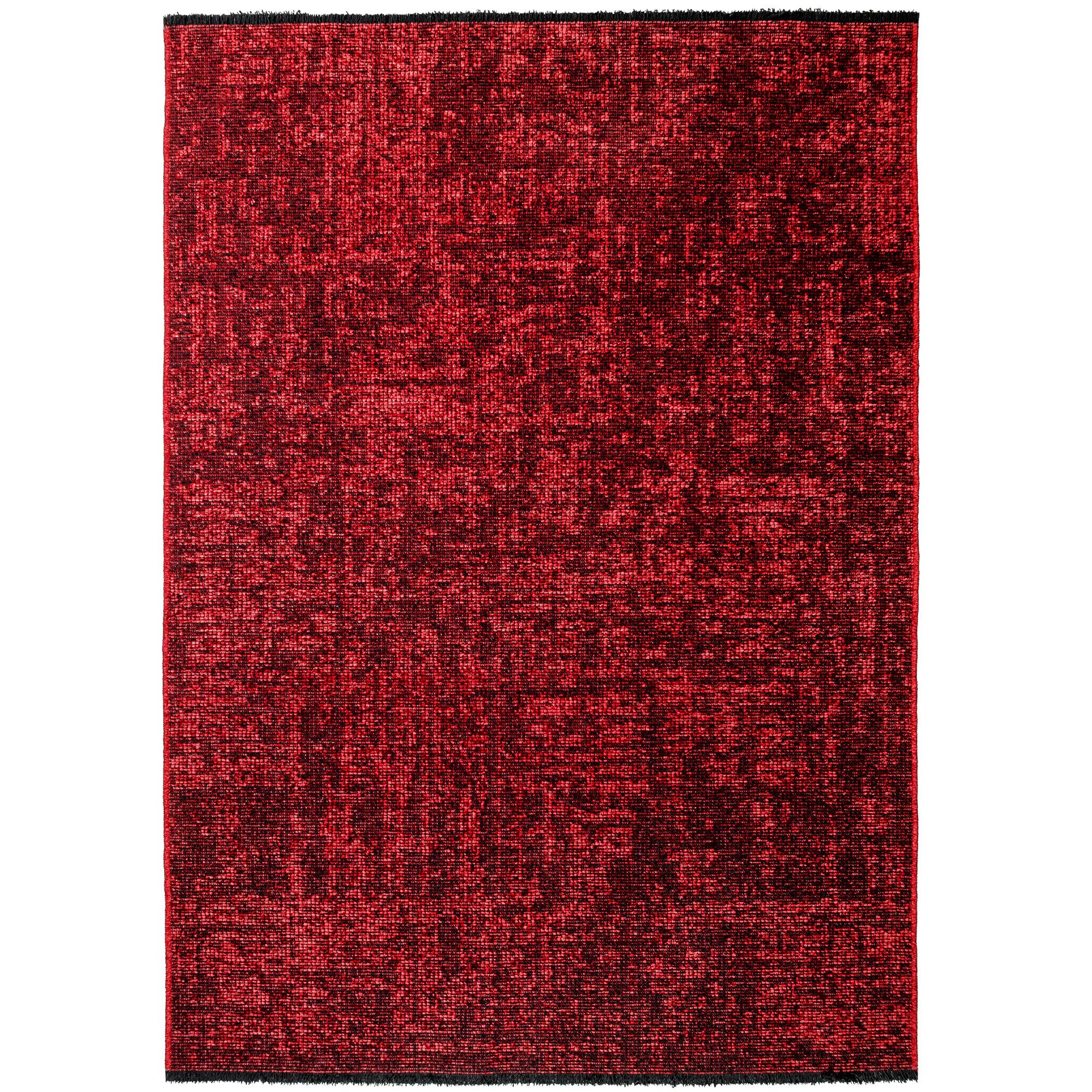 Teppium Teppich Unicolor - Einfarbig, Rechteckig, Höhe: 7 mm, Baumwolle Teppich Anti-Rutsch Waschbar Flachgewebe