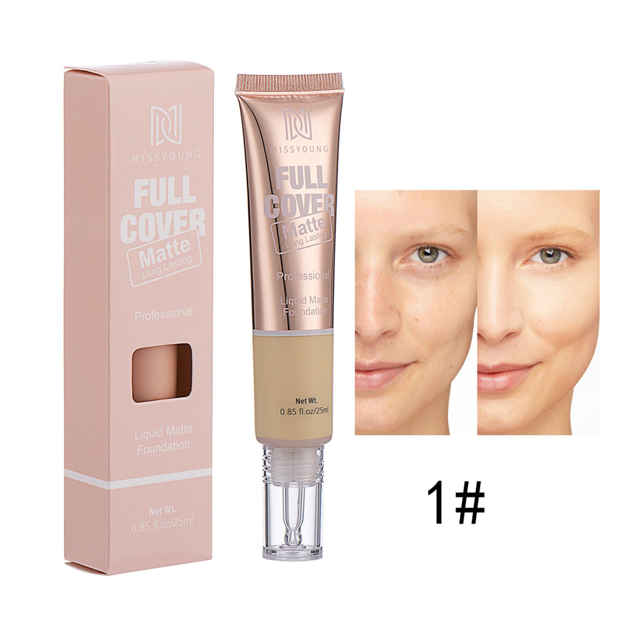 Scheiffy Foundation Matte Foundation,Primer make up Grundlage,BB-Creme,Ölkontrolle