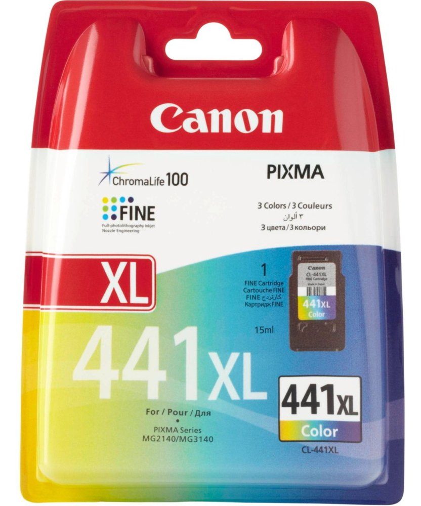 Canon Canon Druckerpatrone Tinte CL-441 EMB XL tri-color, dreifarbig Tintenpatrone
