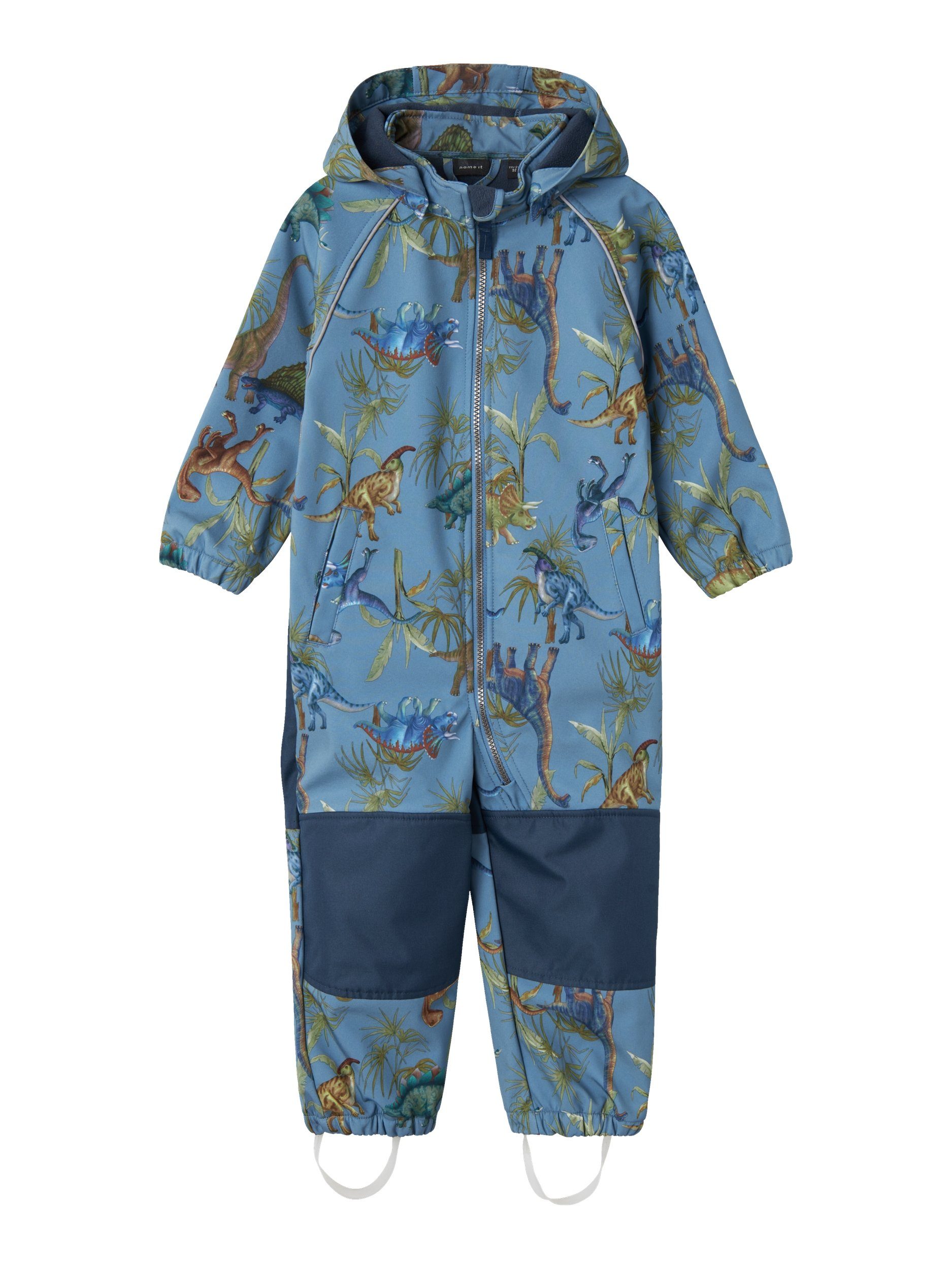 Name It Schneeoverall NMMALFA08 SOFTSHELL SUIT AOP FO