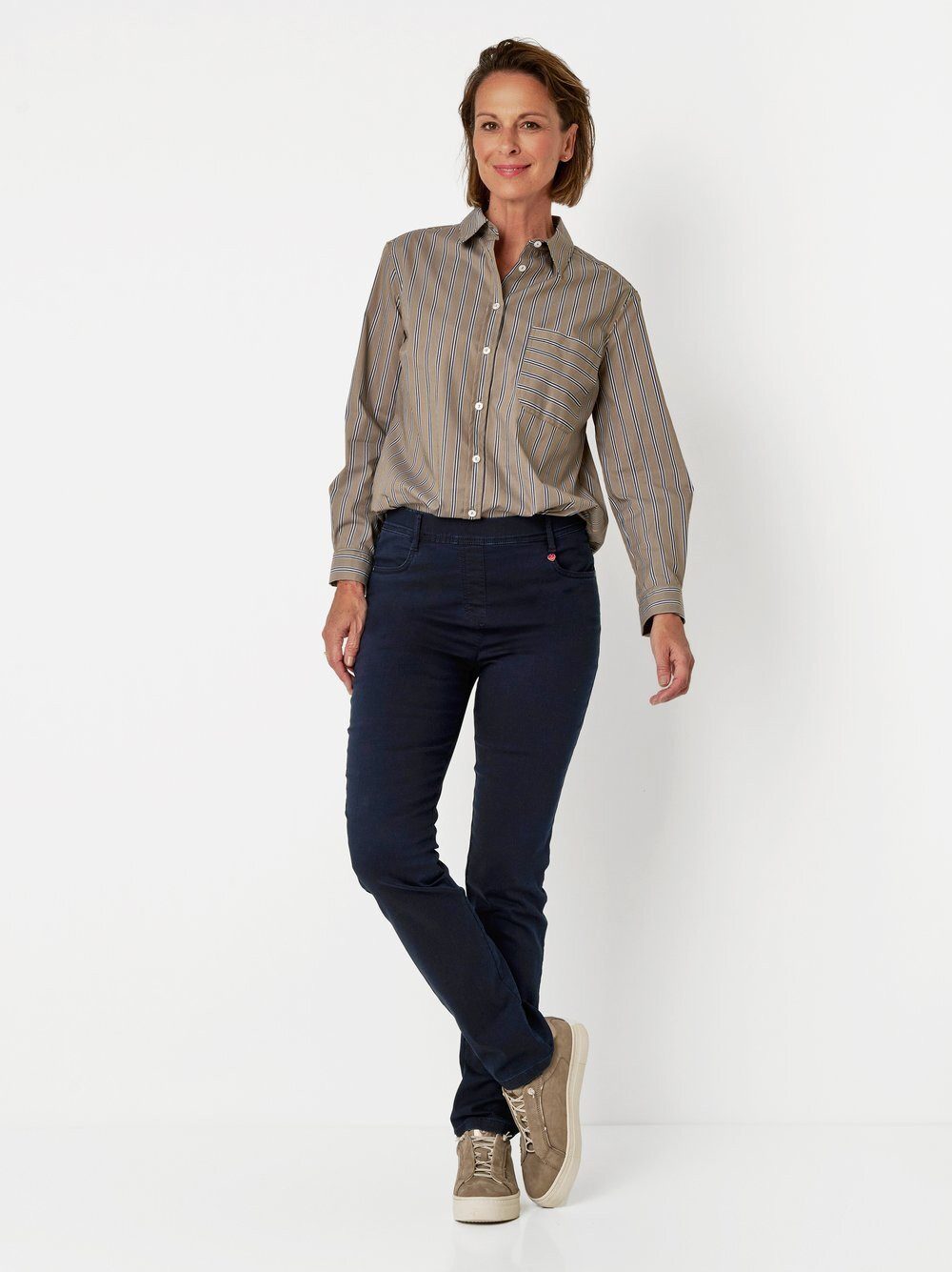 Relaxed by TONI Stretch-Hose Alice Slim mit sehr bequemem Schlupfbund günstig online kaufen