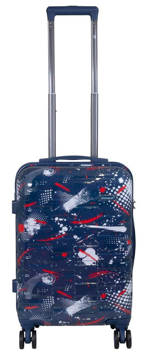 Warenhandel König Hartschalen-Trolley Cespara, 4 Rollen, günstig online kaufen