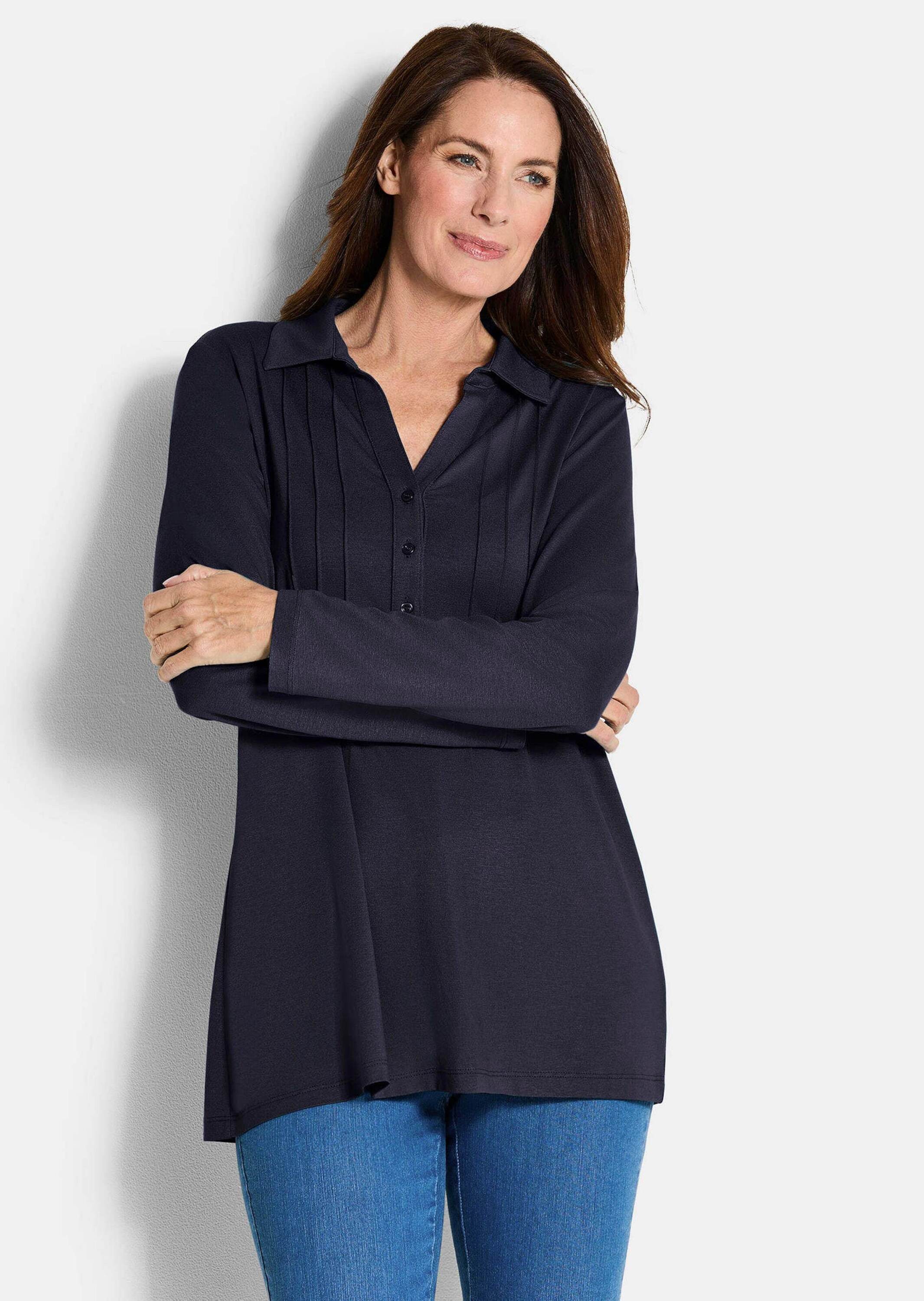 GOLDNER Longshirt Tunika aus Viskose-Jersey günstig online kaufen