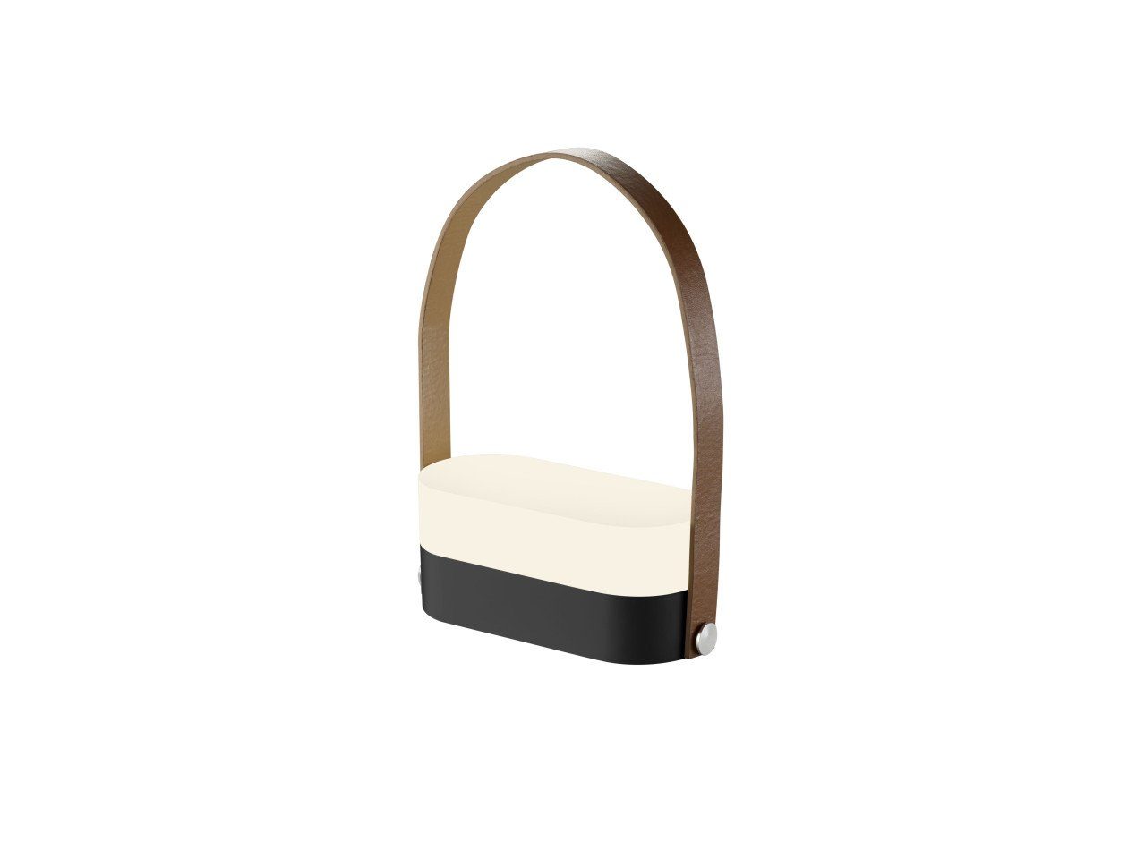 B-LEUCHTEN Tischleuchte LED Mobilleuchte Case 14 x 6 cm 1,9 W, warmweiß, Inkl. Leuchtmittel, Dimmbar nicht Smart Home-fähig ohne Bewegungsmelder