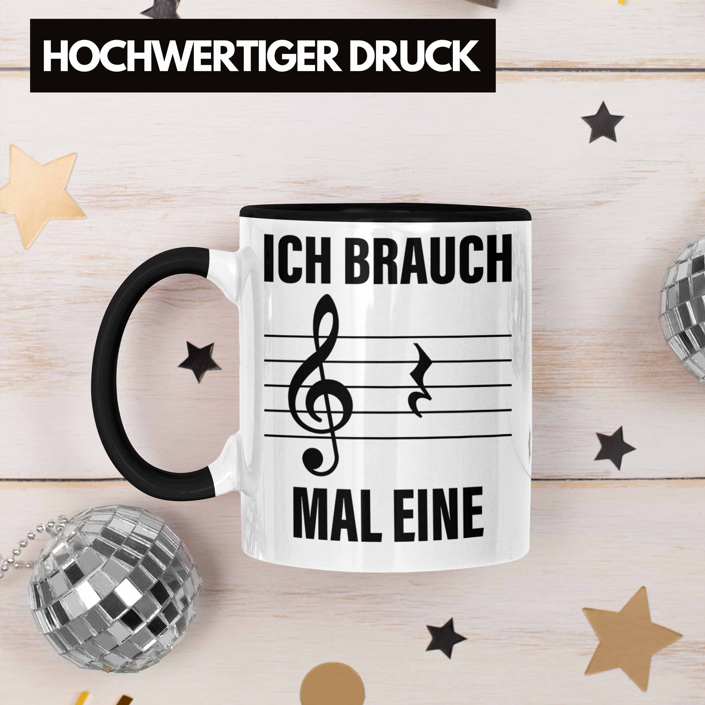 Schwarz Musiker Eine Ich Geschenkidee Brauch Geschenk Trendation Tasse Tasse Mal Pause Lustige