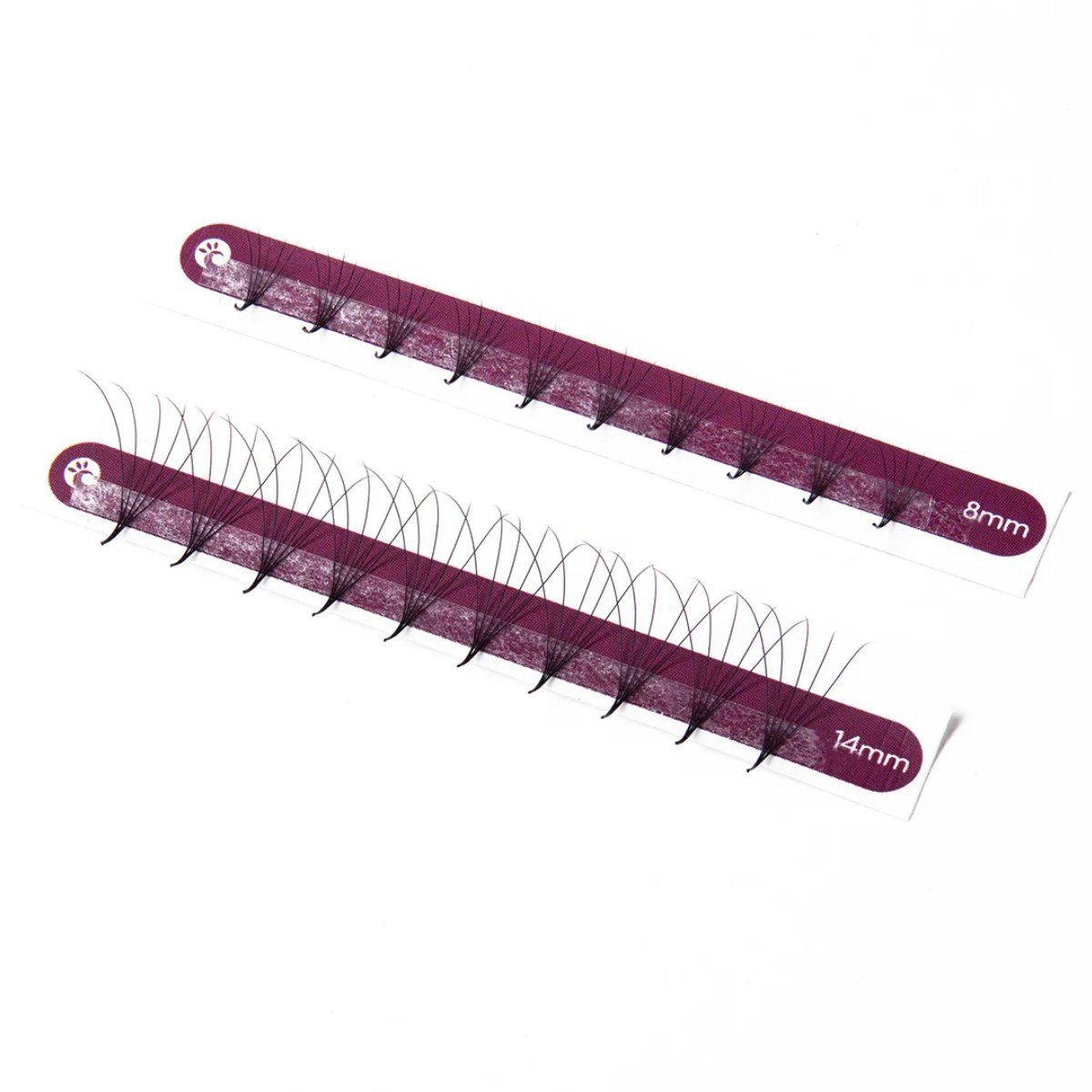 Wimpanista Einzelwimpern 5D Pointy Base Wimpernfächer D Curl 0.07 mm Mix 8-14 mm, 1 tlg.