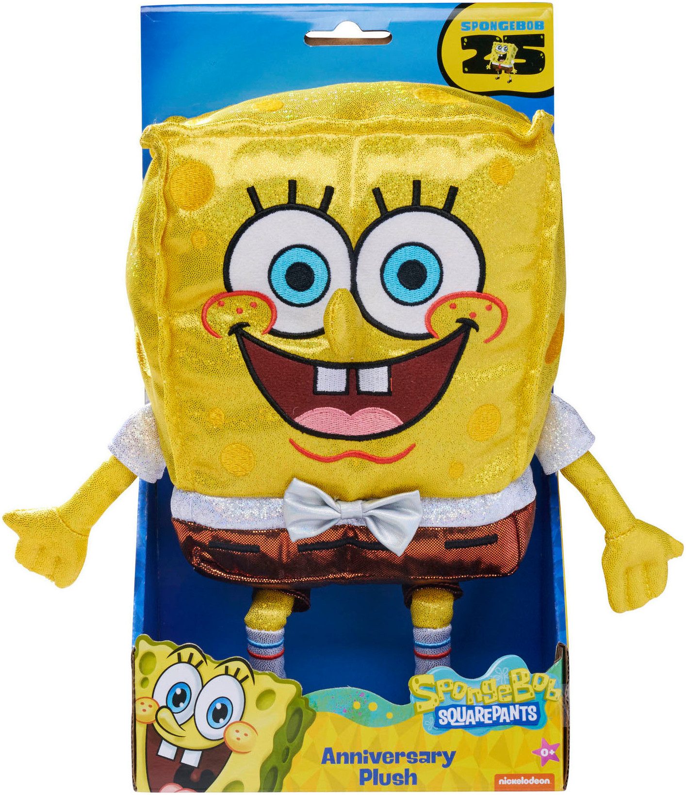 SIMBA Plüschfigur Spongebob Jubiläumsplüsch, 30 cm, mit glitzernder Fliege günstig online kaufen