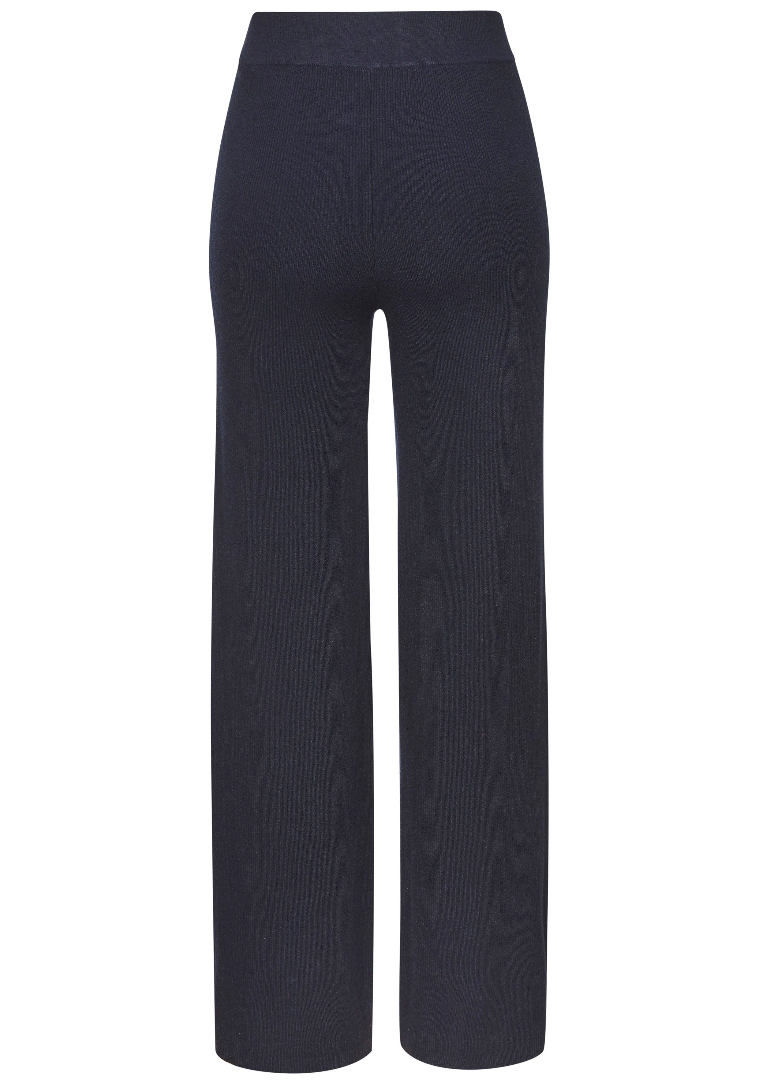 Copenhagen Studios Strickhose aus hochwertigem Rippstrick, Loungewear