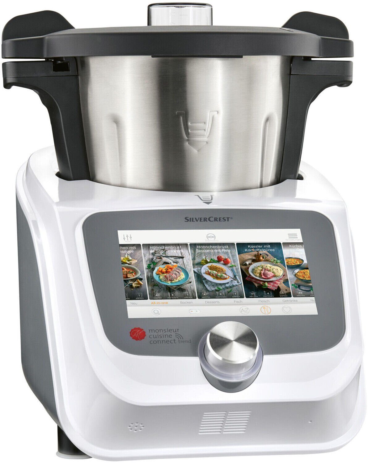 SilverCrest Küchenmaschine, Monsieur Cuisine connect trend »SKMC 1200 F6