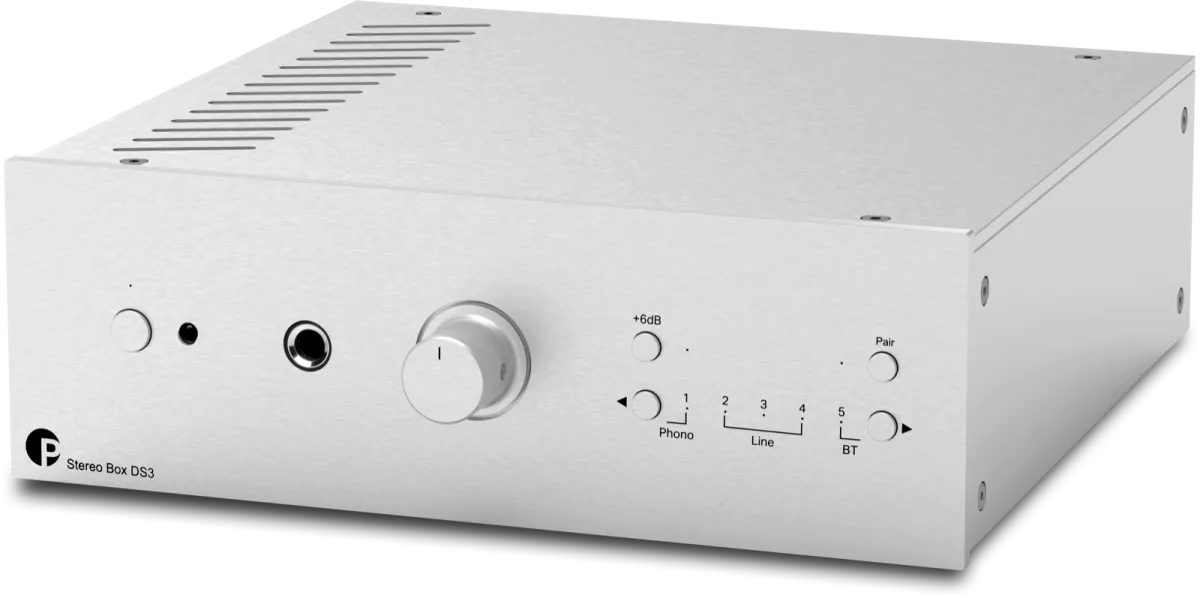 Pro-Ject Pro-Ject Stereo Box DS3 - silbern Vollverstärker