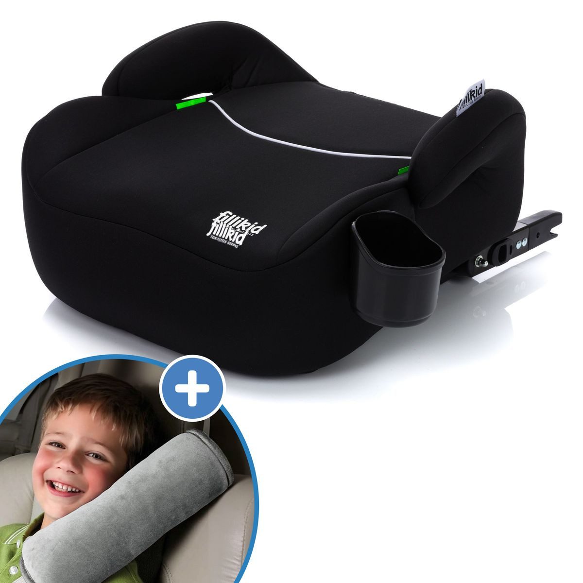 Kindersitzerhöhung Booster - Schwarz