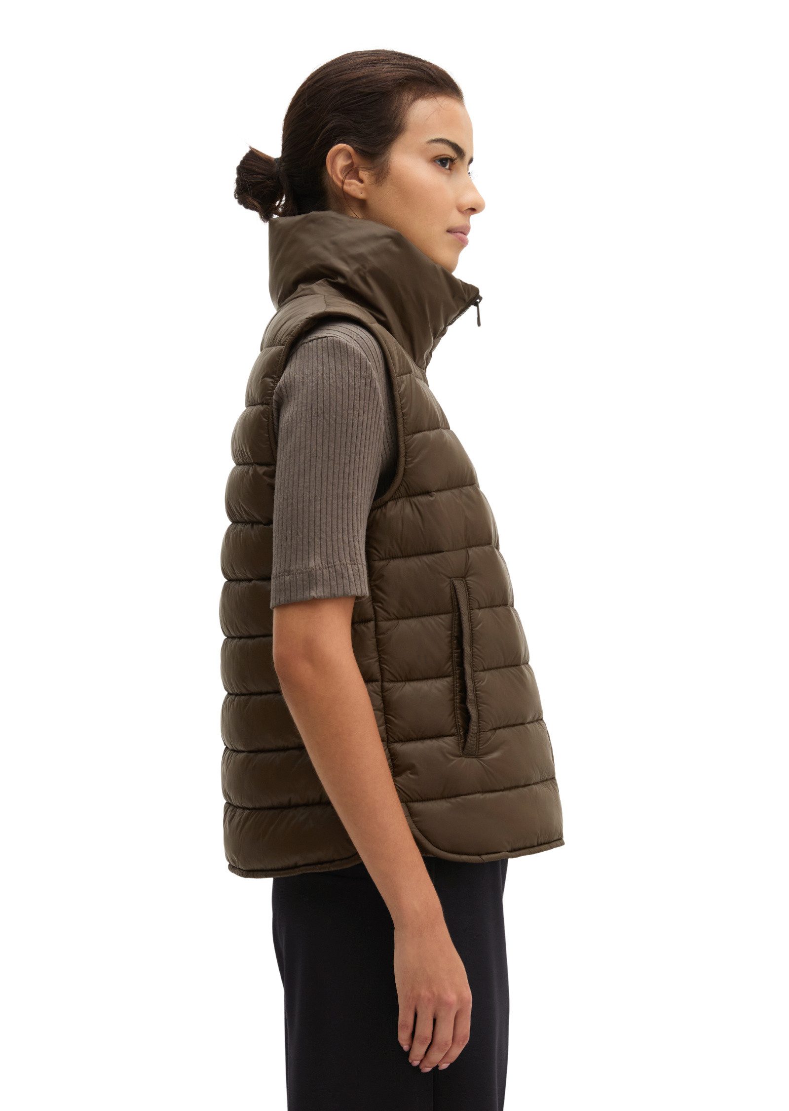 Marc O'Polo Steppweste mit recycelten Materialien
