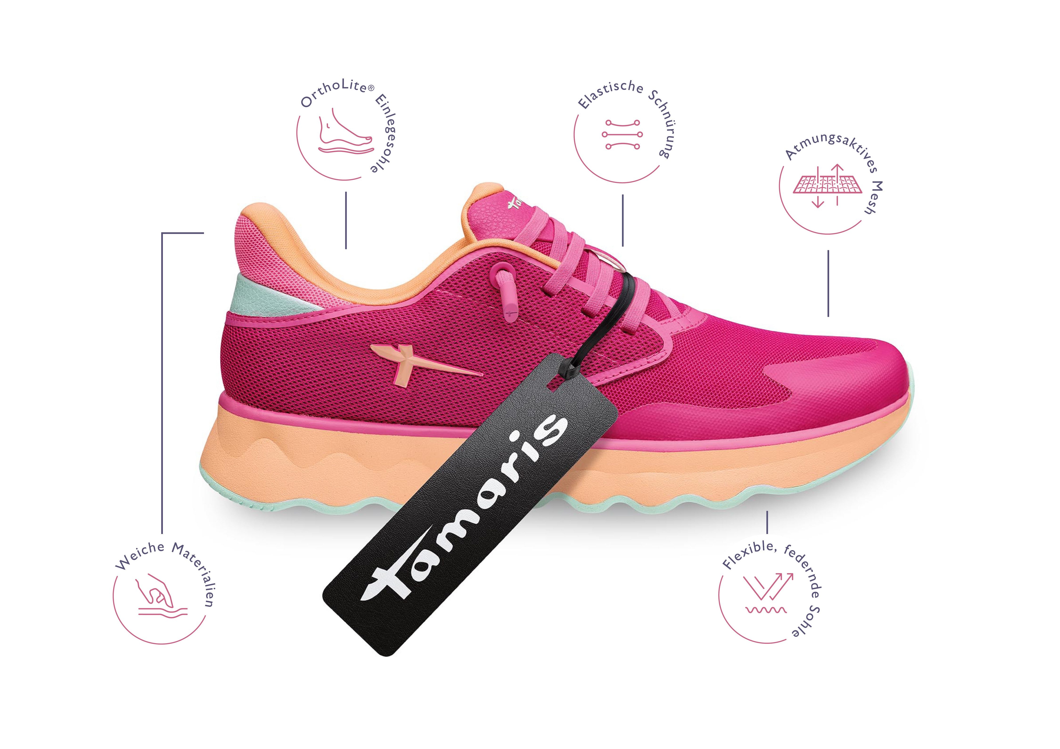 Tamaris Nowana Slip-On Sneaker, Freizeitschuh, Halbschuh, günstig online kaufen