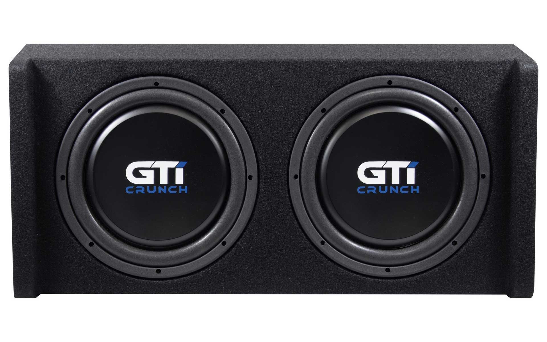 Crunch GTi300T 30 cm (12) Gehäusesubwoofer mit Passiv-Membran Auto-Subwoofer (300 W, max.: W 30 cm)