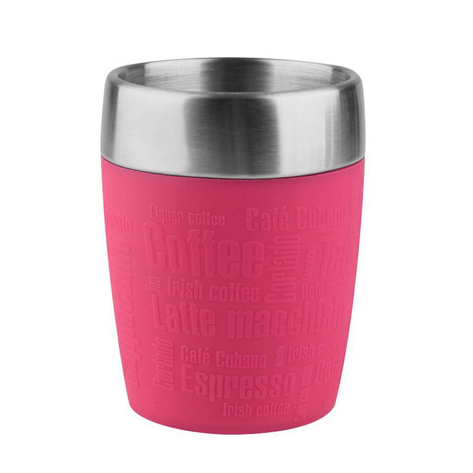Isobecher Kaffee Emsa Travel ml ToGo Himbeer 200 Thermobecher Isolierflasche Cup,