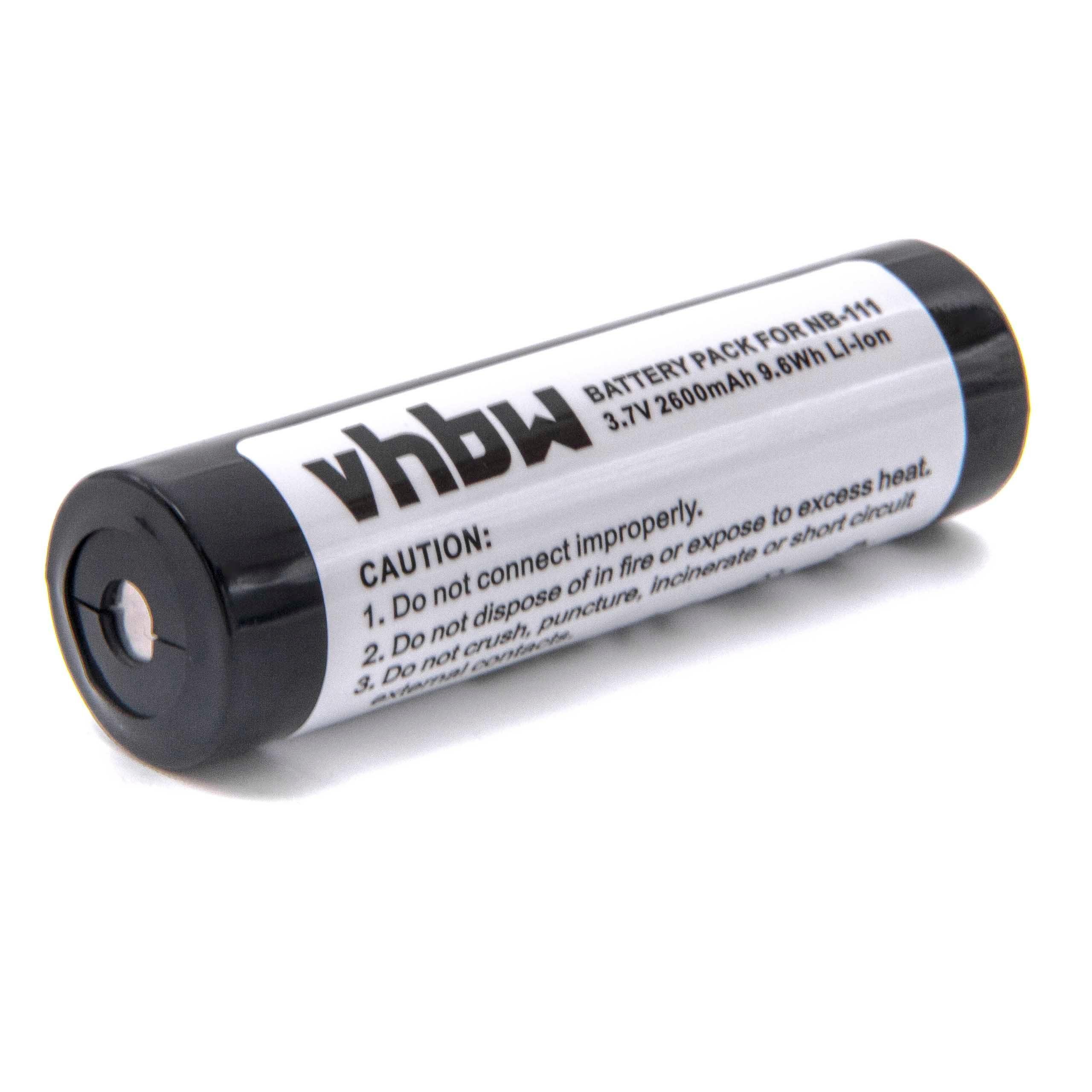 vhbw kompatibel mit Denon DENON DMP-R70 Akku Li-Ion 2600 mAh (3,7 V)