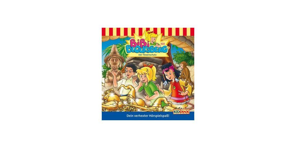 Kiddinx Hörspiel-CD Bibi Blocksberg 103 - Der Hexenschatz