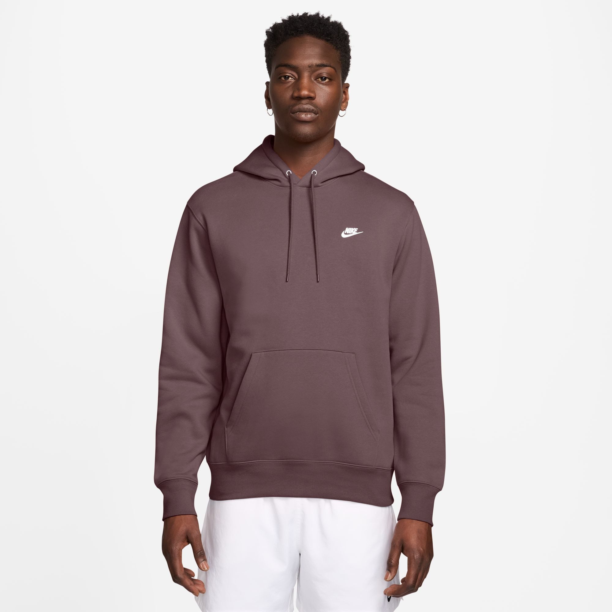 Nike Sportswear Kapuzensweatshirt M NK CLUB BB PO HOODIE mit Kängurutasche, mit angesetztem Bündchen, ohne Verschluss
