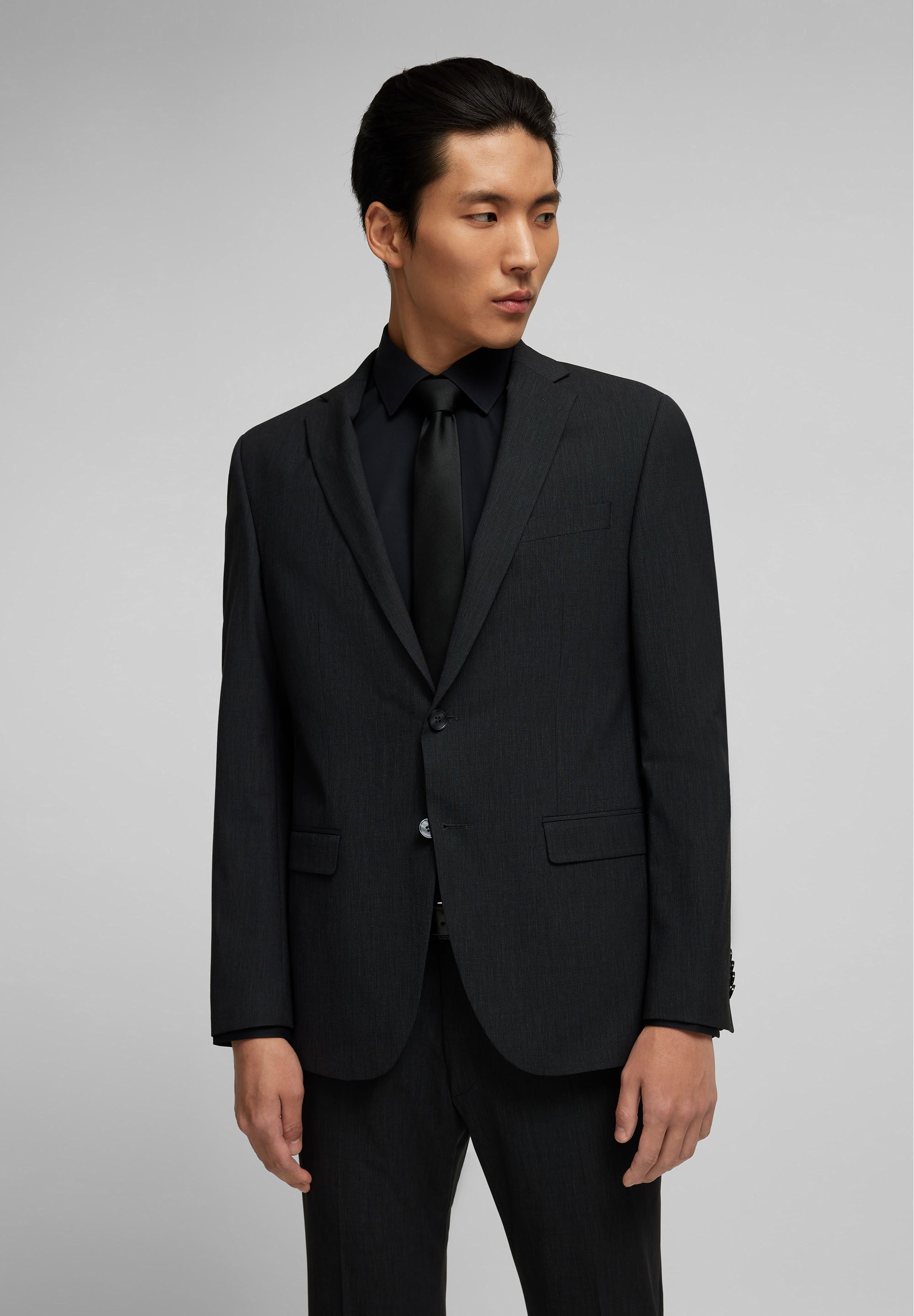 HECHTER PARIS Anzugsakko H-ECO mit Fil-à-Fil-Muster (1-tlg) günstig online kaufen