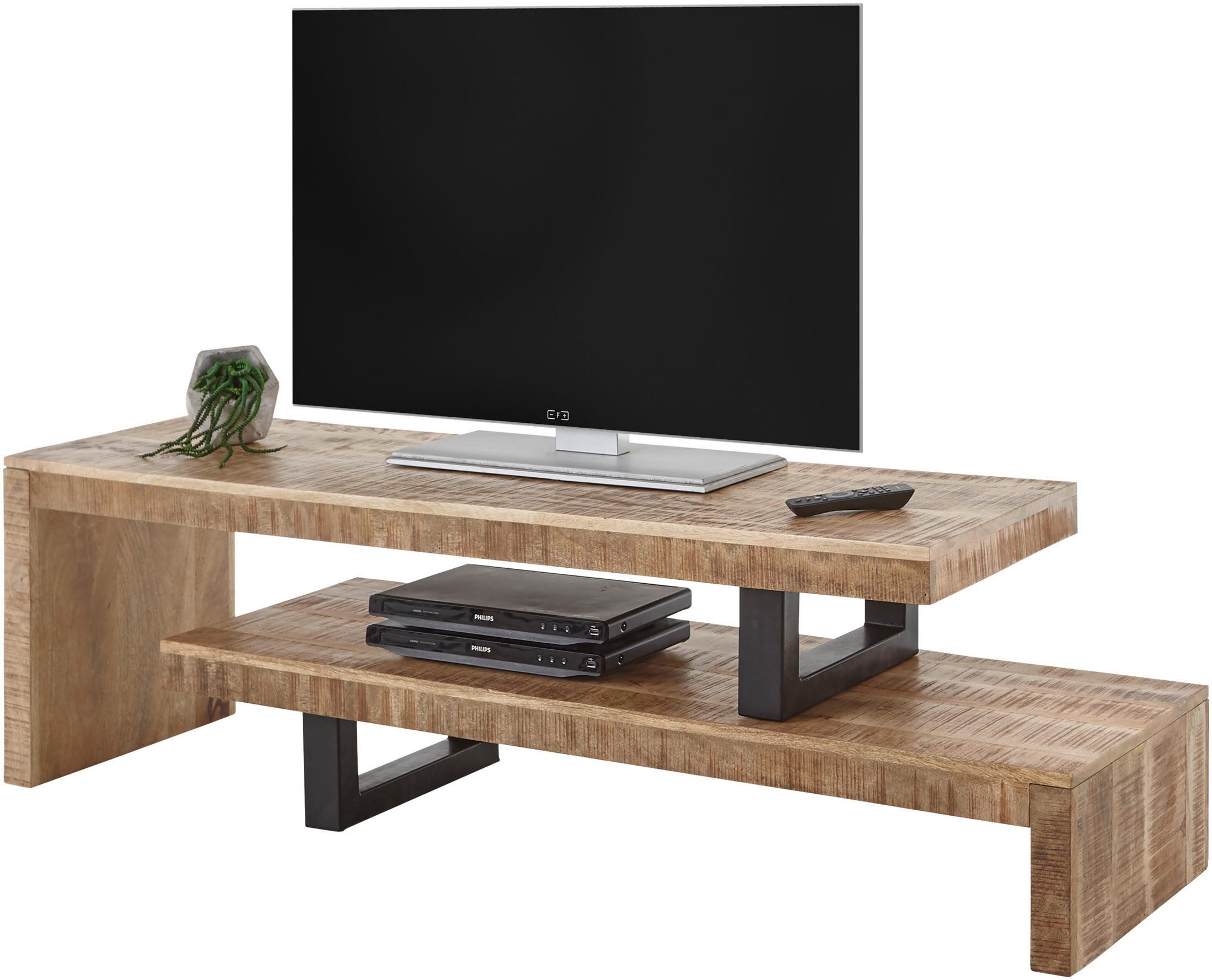 Stolkom Sp.z.o.o. TV-Schrank Beed Lowboard besteht aus 2 beweglichen Teilen damit variabel stellbar