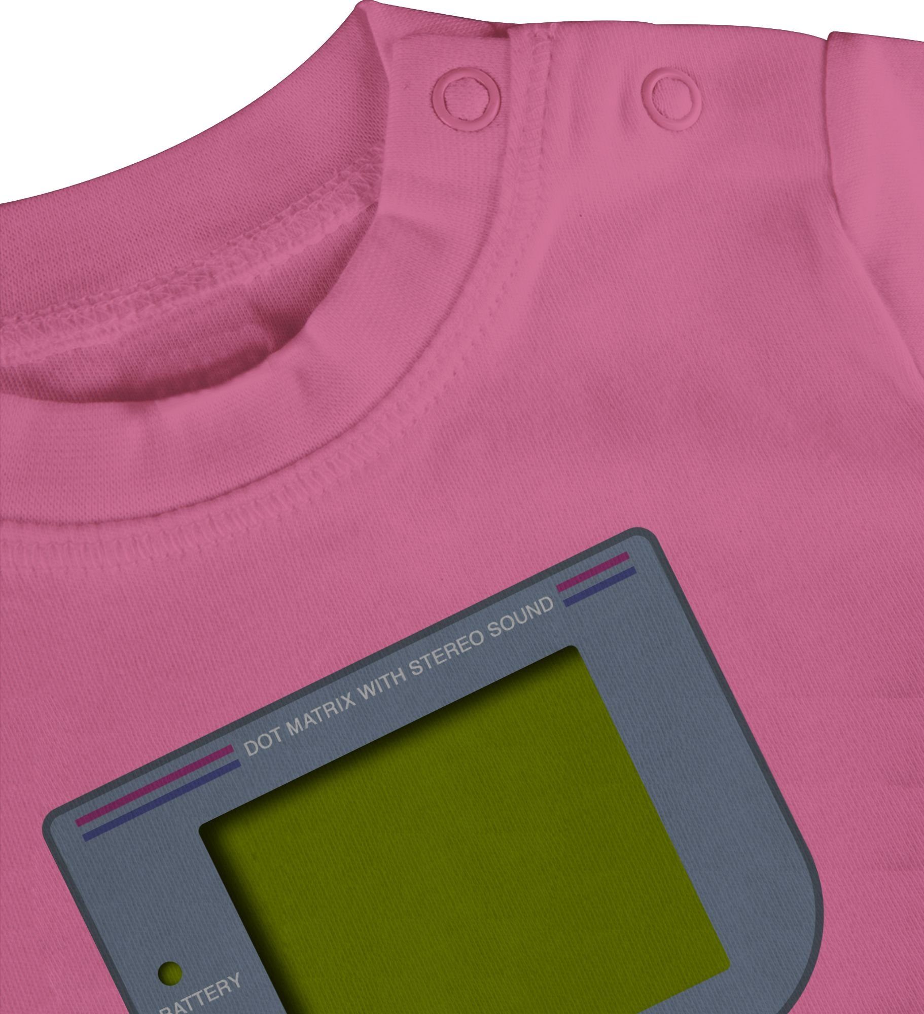 & Gameboy Fasching Karneval Shirtracer T-Shirt 2 Pink