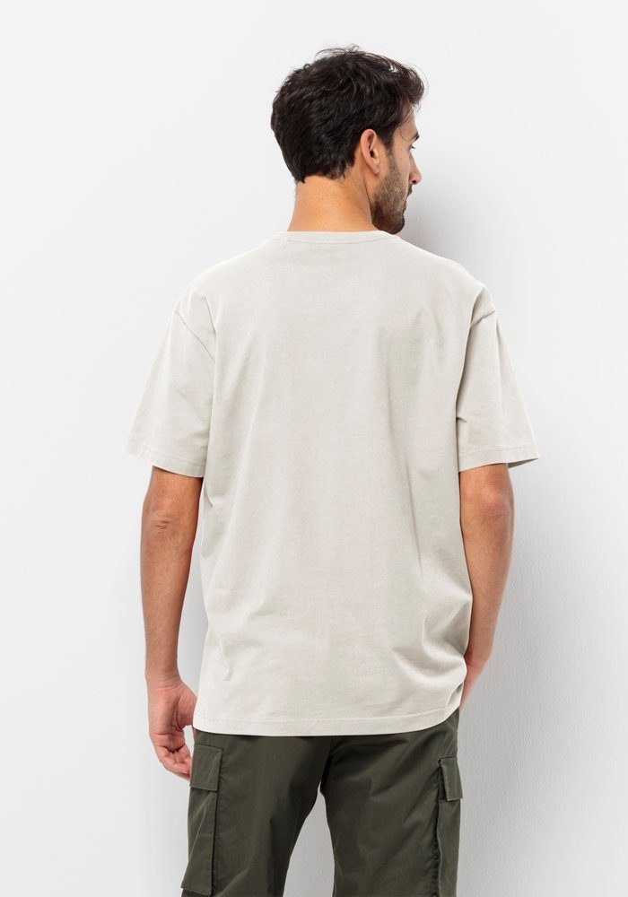 Jack Wolfskin T-Shirt ESCHENHEIMER T cotton-white