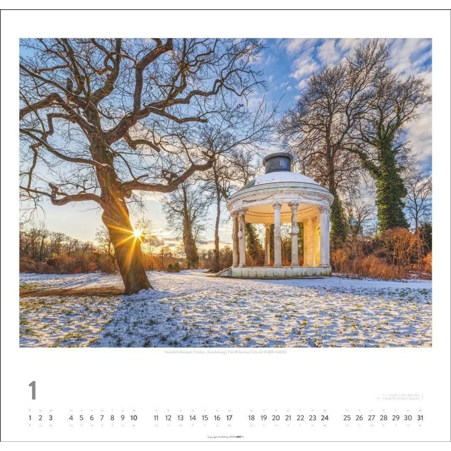 Wandkalender Deutschland - Ein Märchenland Kalender 2027 – Bild 3 von 5