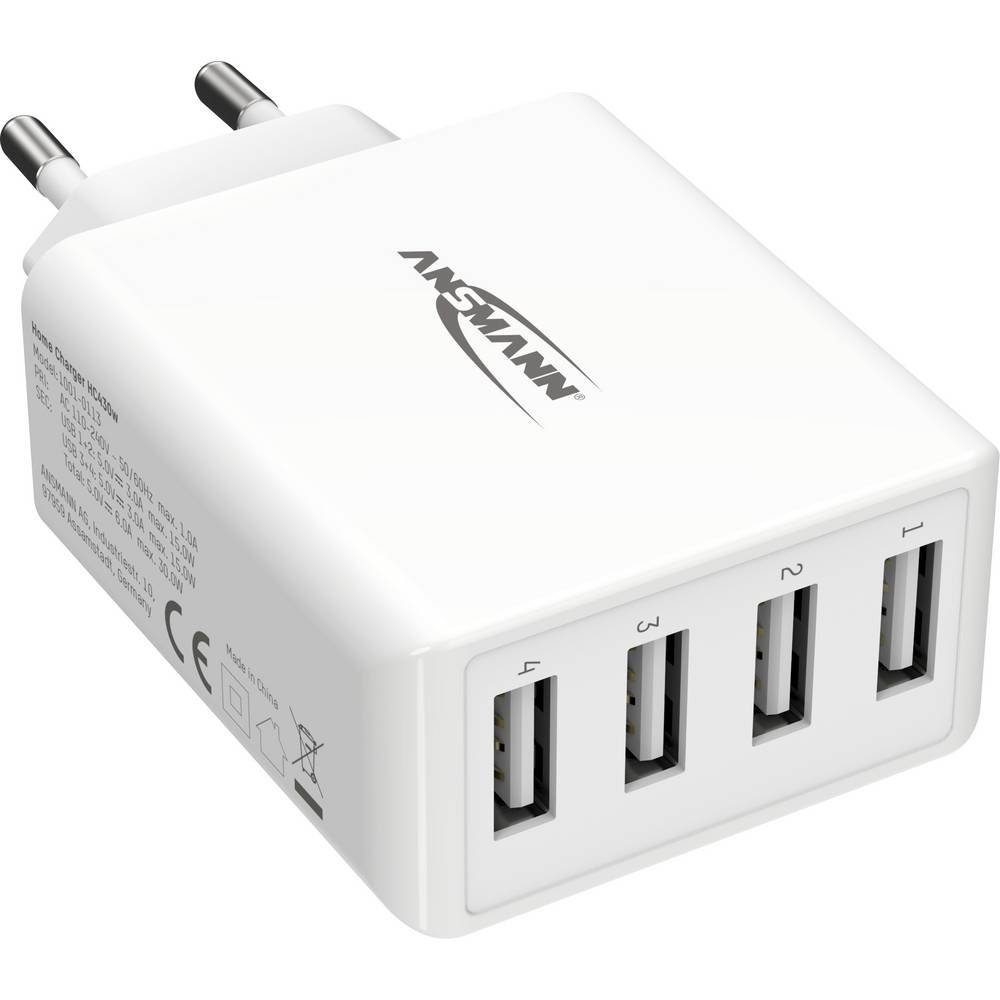 ANSMANN AG USB-Ladegerät 1001-0113 USB-Ladegerät
