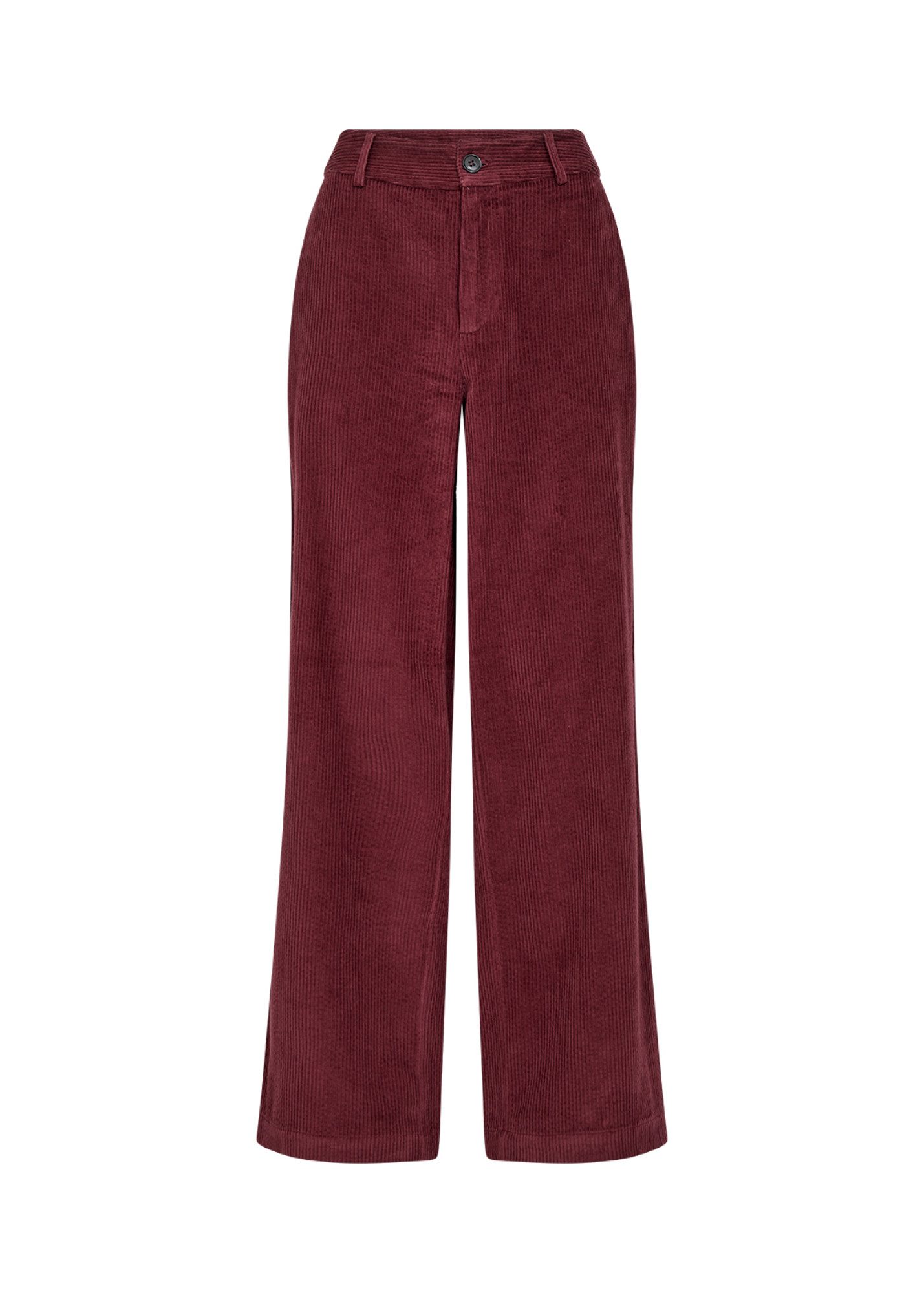 soyaconcept Cordhose SC-BINDI 19-C aus Cord mit Polyester und Polyacryl, weite Beinform, normale Länge