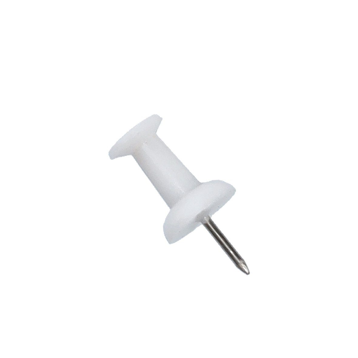 Zeller Present Pinnnadel Push-Pins-Set, 25-tlg., weiß, Kunststoff(PS) / Metall, ca. Ø 0,9 x 2 cm