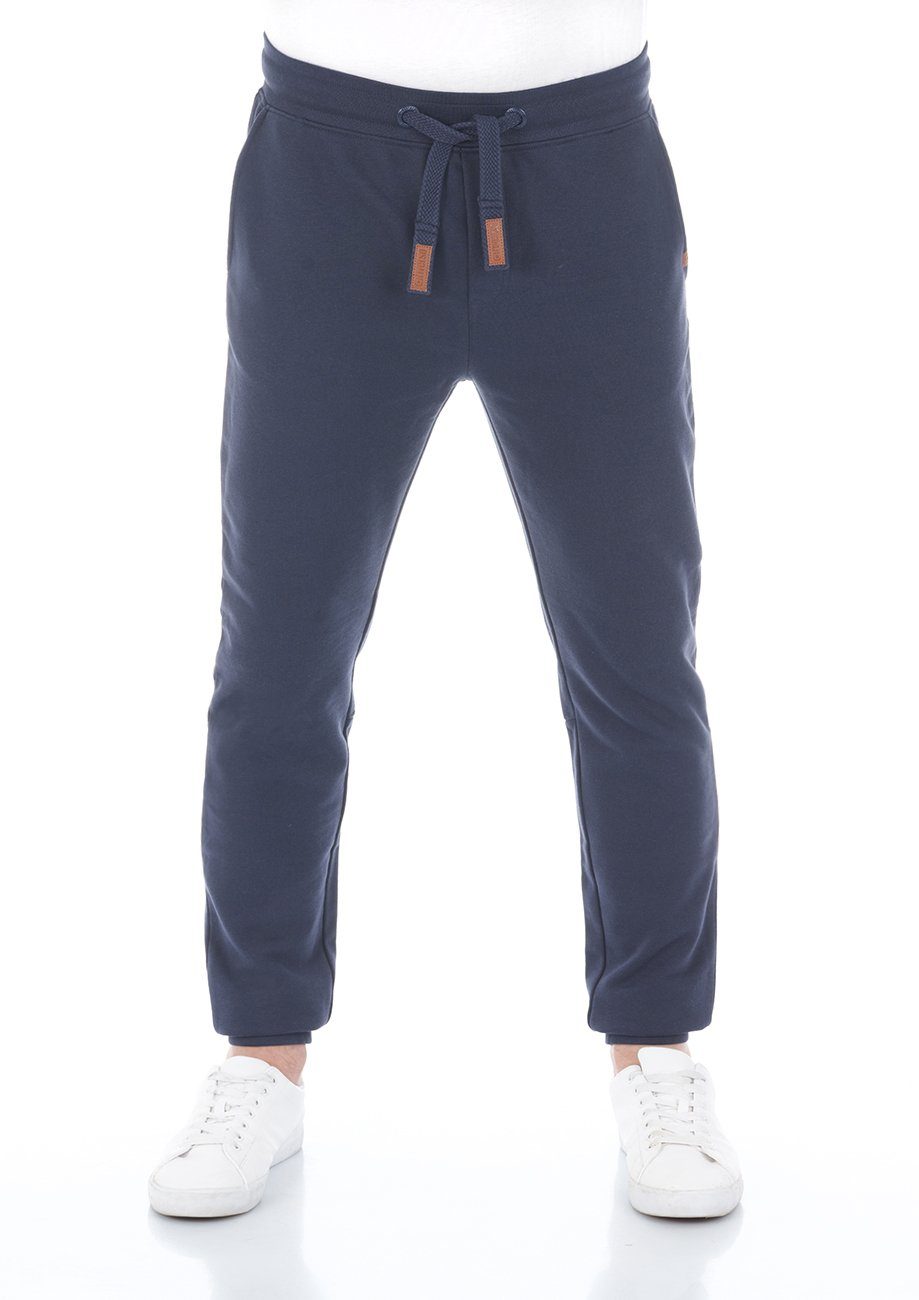 riverso Sweathose Herren Jogginghose RIVSven Slim Fit Trainingshose aus pflegeleichter Baumwollmischung