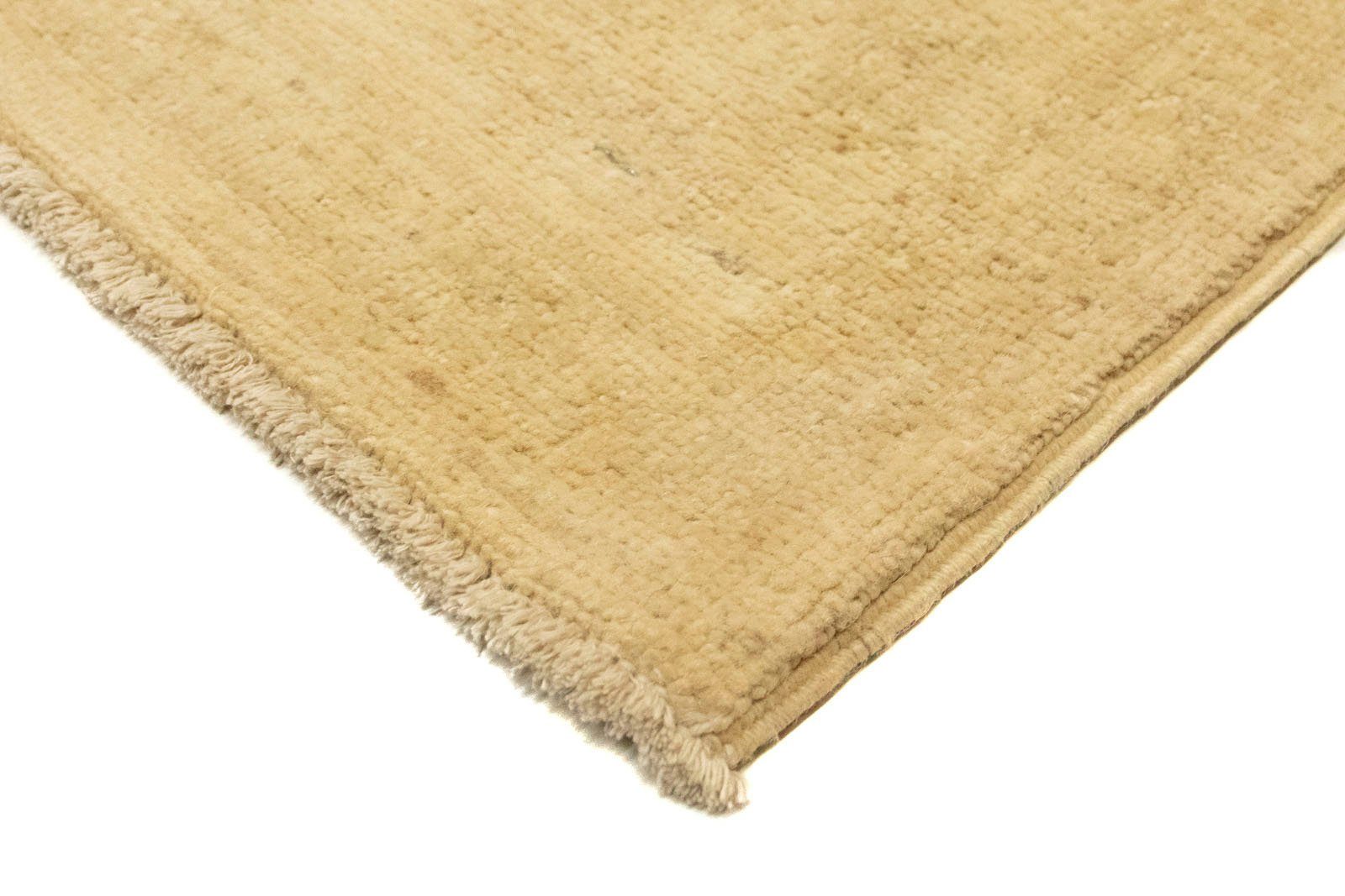 Wollteppich Farahan Teppich handgeknüpft beige, 7 mm rechteckig, Höhe: morgenland