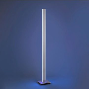 Paul Neuhaus Smarte LED-Leuchte LED Stehlampe Q-Adriana Smart Home, Smart Home, CCT-Farbtemperaturregelung, Dimmfunktion, Memoryfunktion, mit Leuchtmittel, CCT RGB Farbwechsel, dimmbar Fernbedienung, Alexa