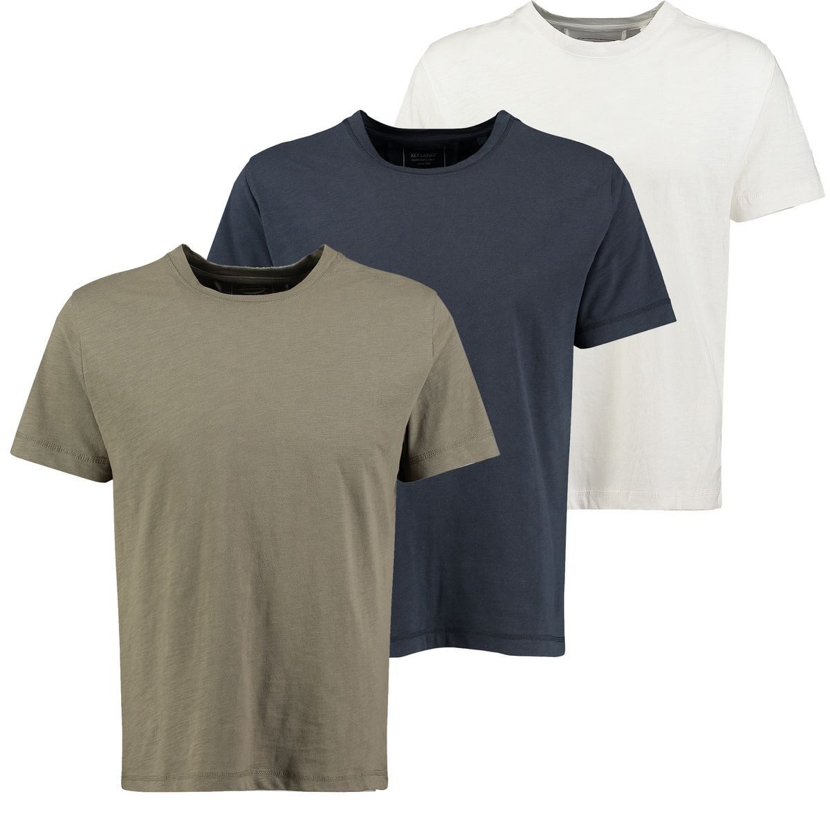 T-Shirt MT KLSALT round-loose uni Basic dezenter oversize Look MT00600