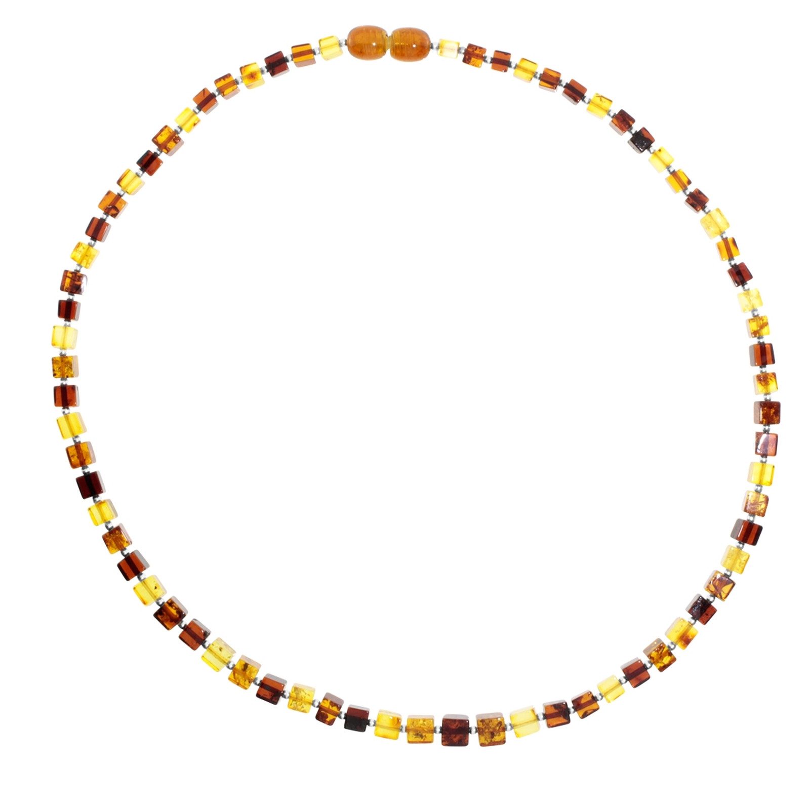 OSTSEE-SCHMUCK Gliederkette Ostsee-Schmuck Kette Würfel 6 günstig online kaufen