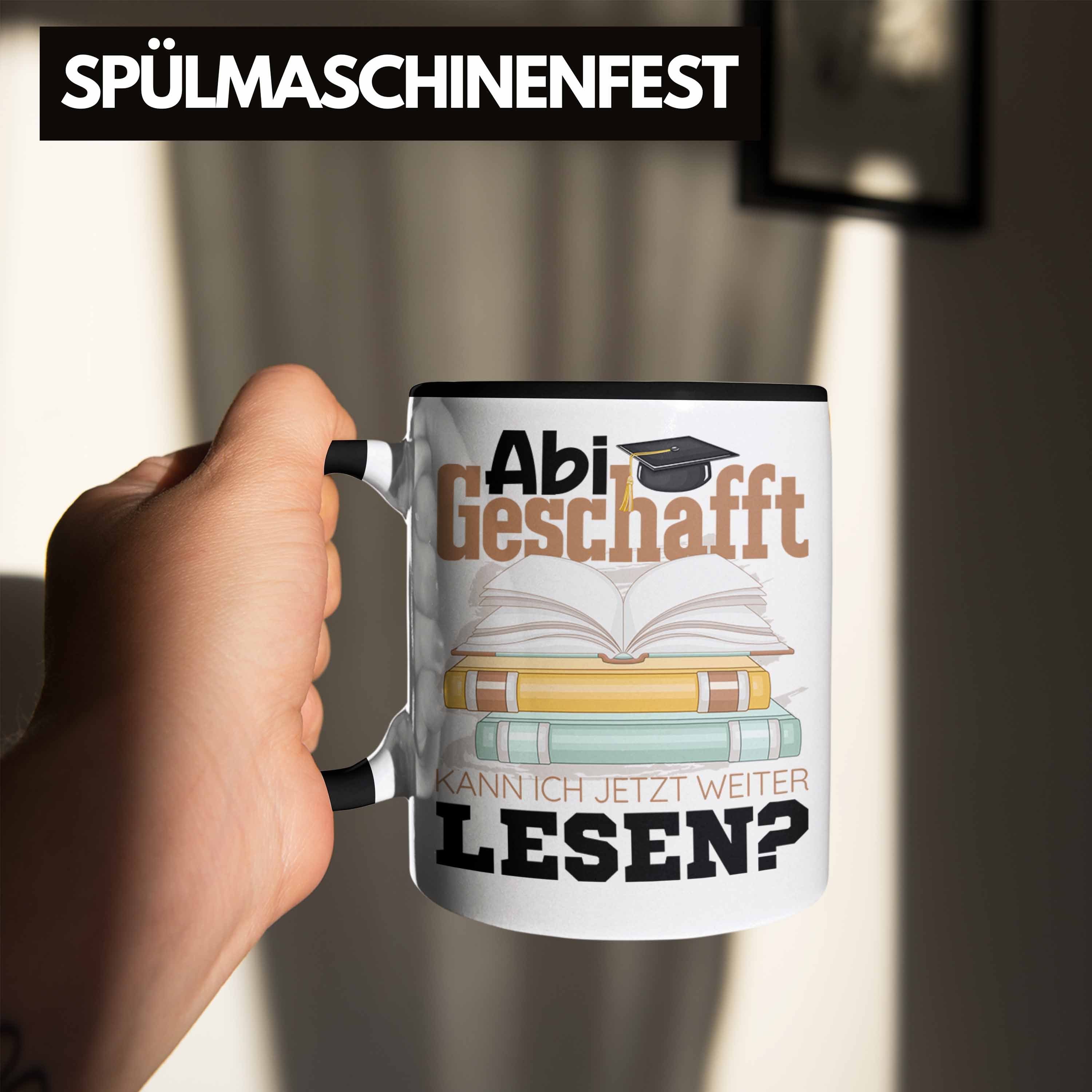 Schwarz Trendation Kann Tasse Abitur Tasse Prüfung Ich Abi Geschafft Bestanden W Geschenk Jetzt