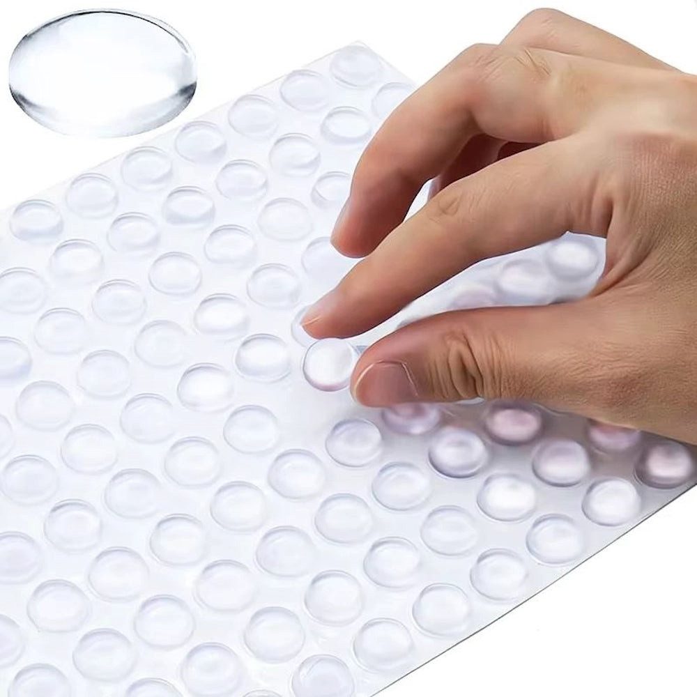 Bodentürstopper 200x Selbstklebende Silikon Möbeldämpfer Tür Stopper Schutz DE.