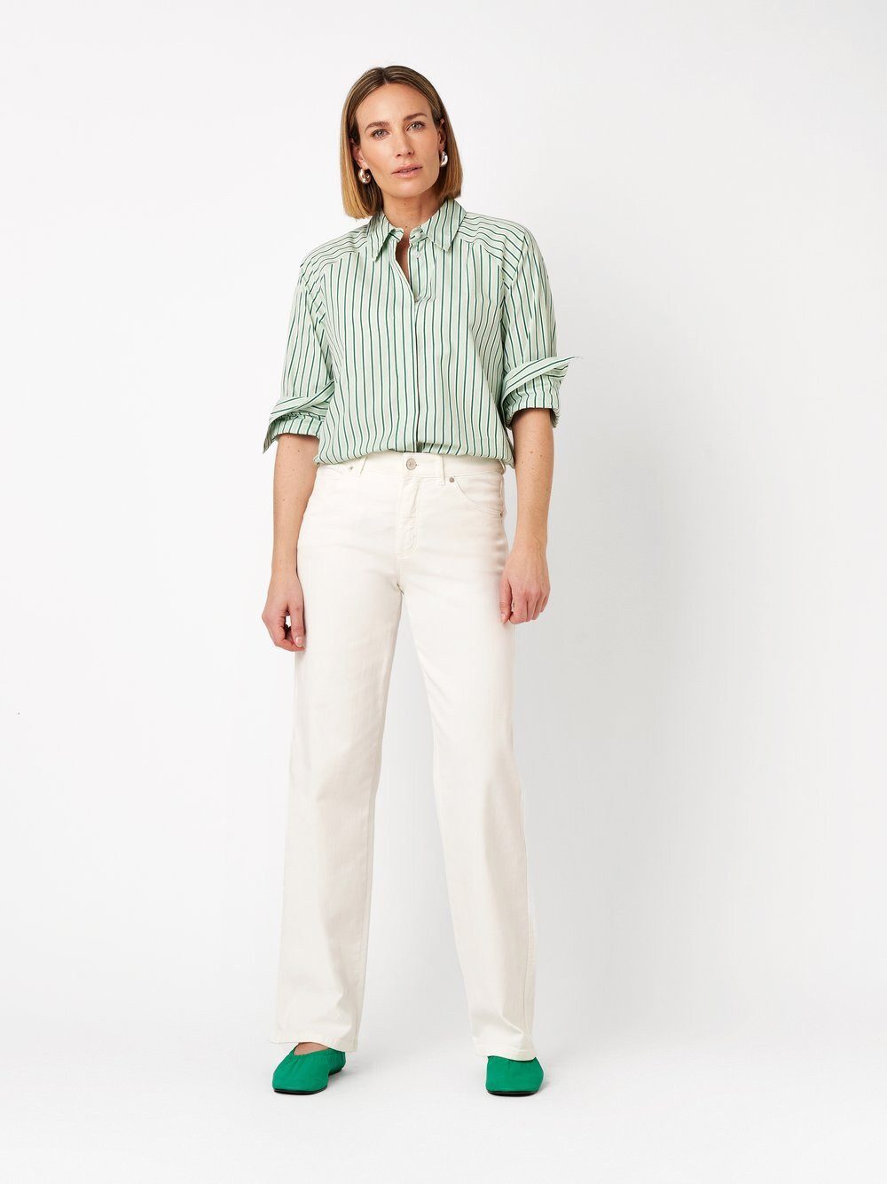 TONI Weite Jeans Liv Wide mit weitem Beinverlauf