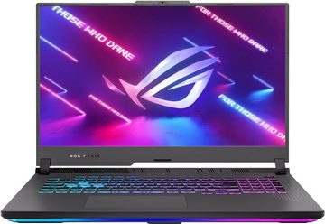 Asus ROG Strix G17 WQHD entspiegeltes IPS Display Gaming-Notebook (AMD Ryzen 9 7945HX, GeForce RTX 4060, 1000 GB SSD, Maximale Gaming High-End Leistung ohne Kompromisse: Das Kraftpaket)