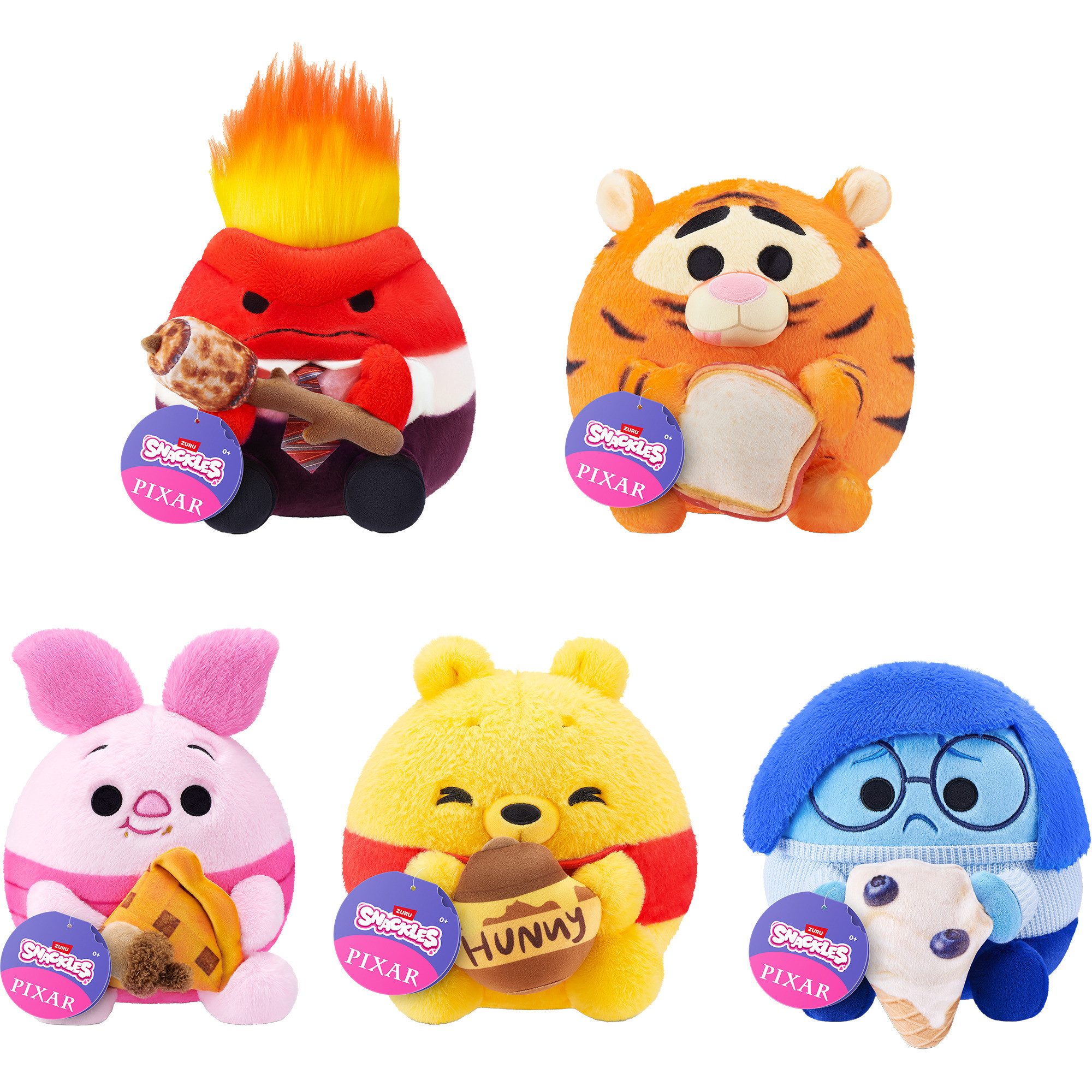 ZURU Kuscheltier ZURU Snackles - Disney, Kuscheltier, (sortierter