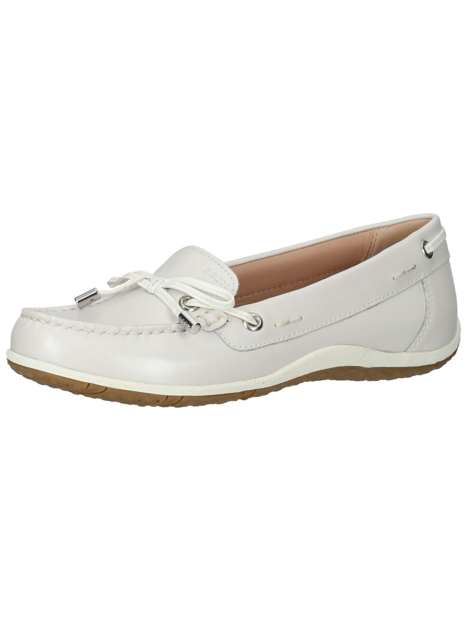Geox Halbschuhe Leder/Textil Bootsschuh
