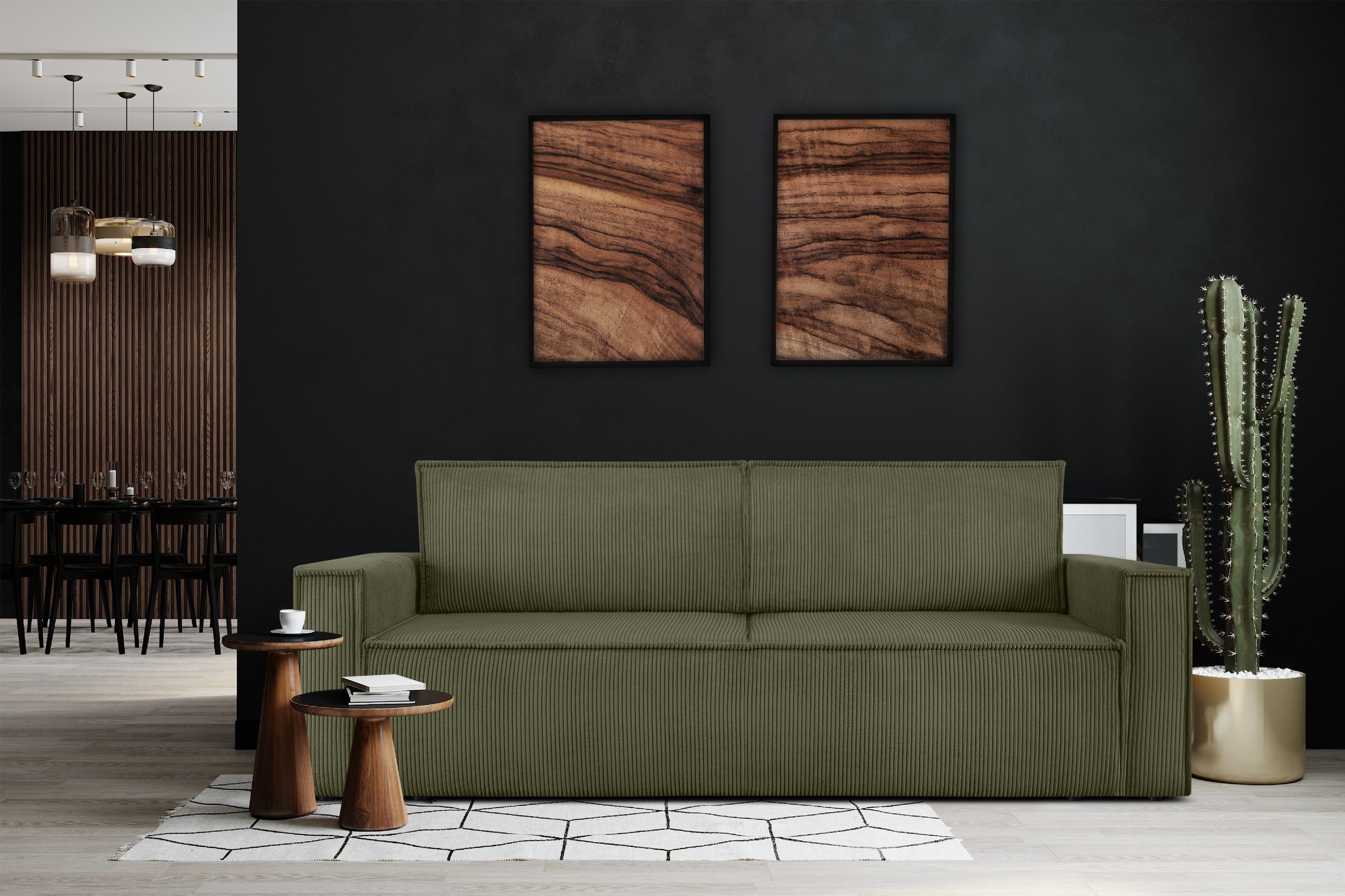 KONSIMO® 3-Sitzer Sofa NAPI mit Schlaffunktion, Modern, hergestellt in der günstig online kaufen