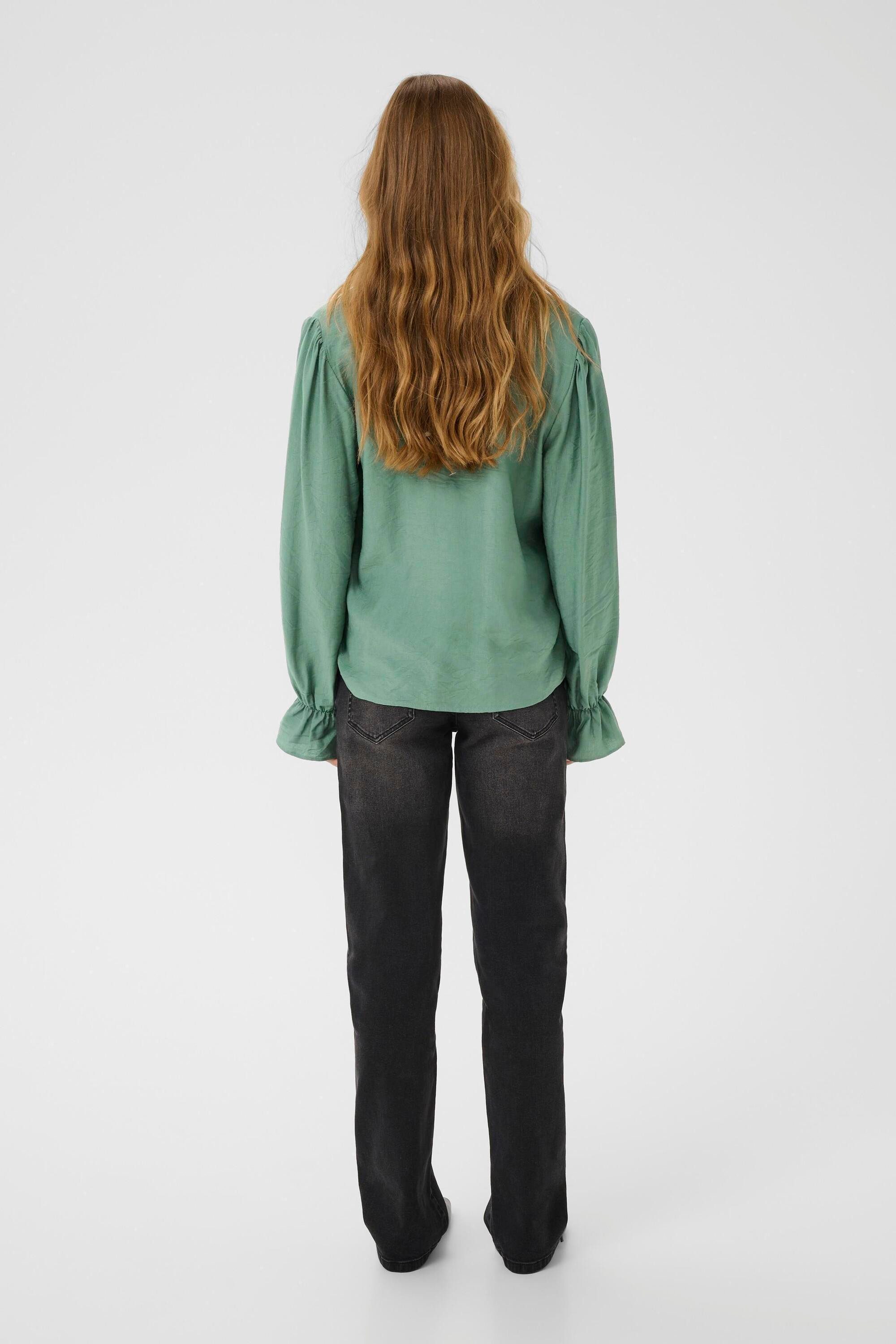 Langarmbluse Langarm-Bluse KArea