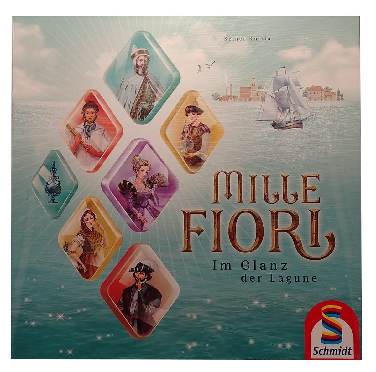 Spiel Schmidt Spiele Mille Fiori Der Glanz der Lagune Strategiespiel Brettsp