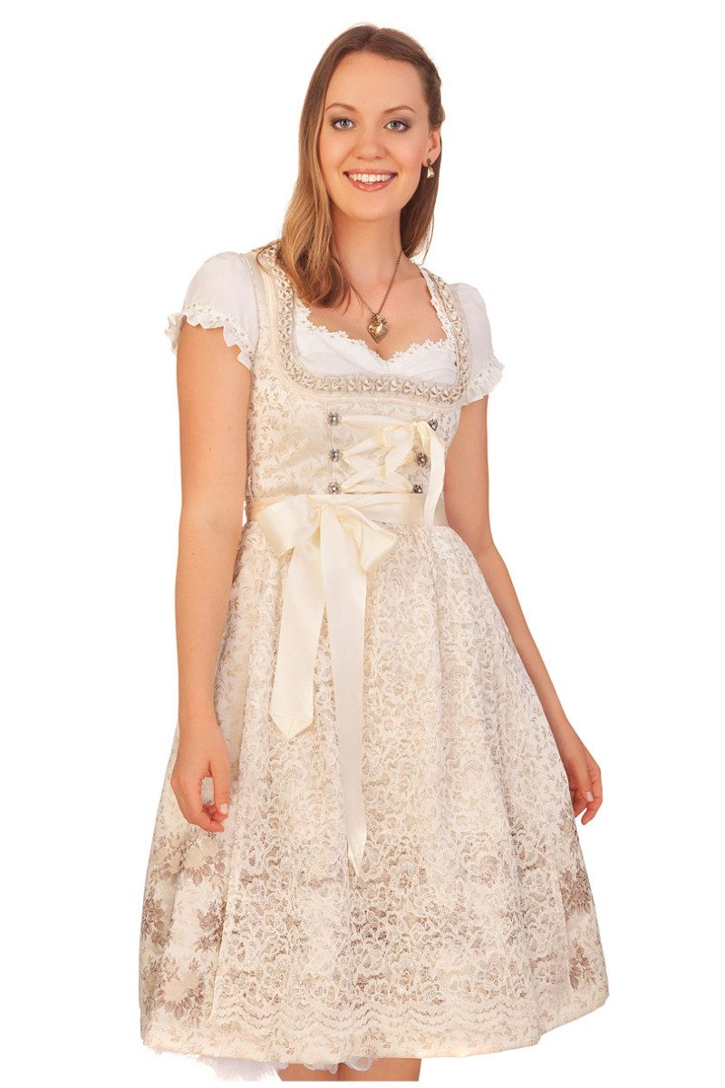 Dirndl Midi Dirndl 2tlg. - SAKINA II - creme