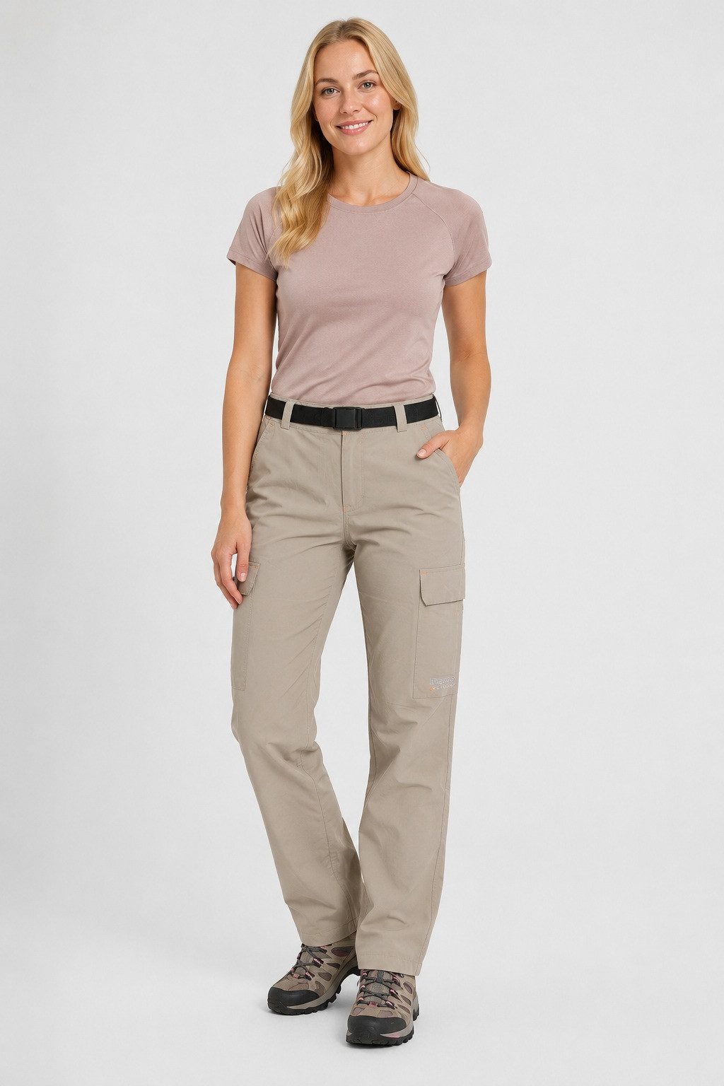 DEPROC Active Outdoorhose KENORA LONG Damen Trekkinghose lang elastisch auch in Großen Größen erhältlich.